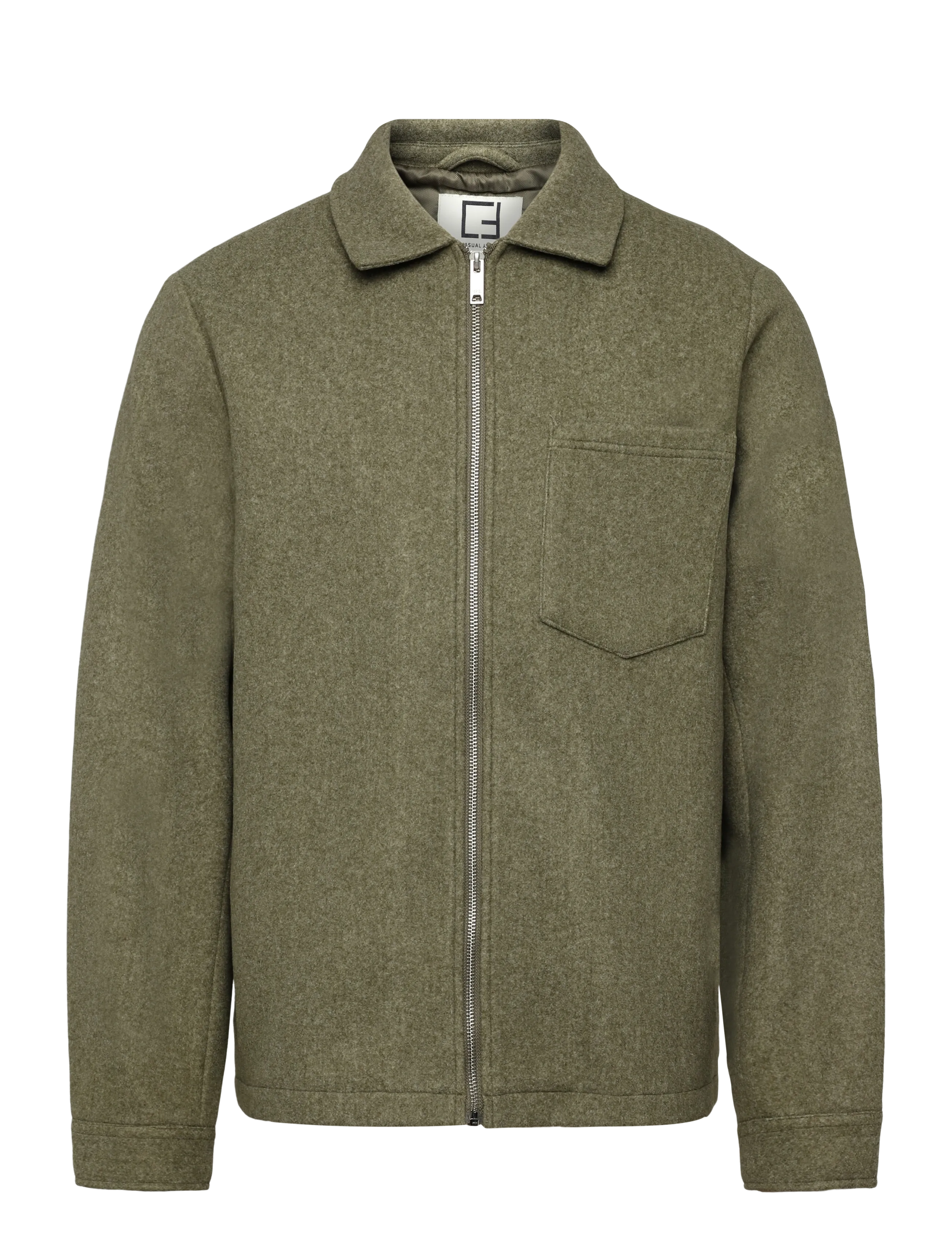 Casual Friday CFROLFSTED 0294 JACKET - Outerwear - BURNT OLIVE / khaki/green
