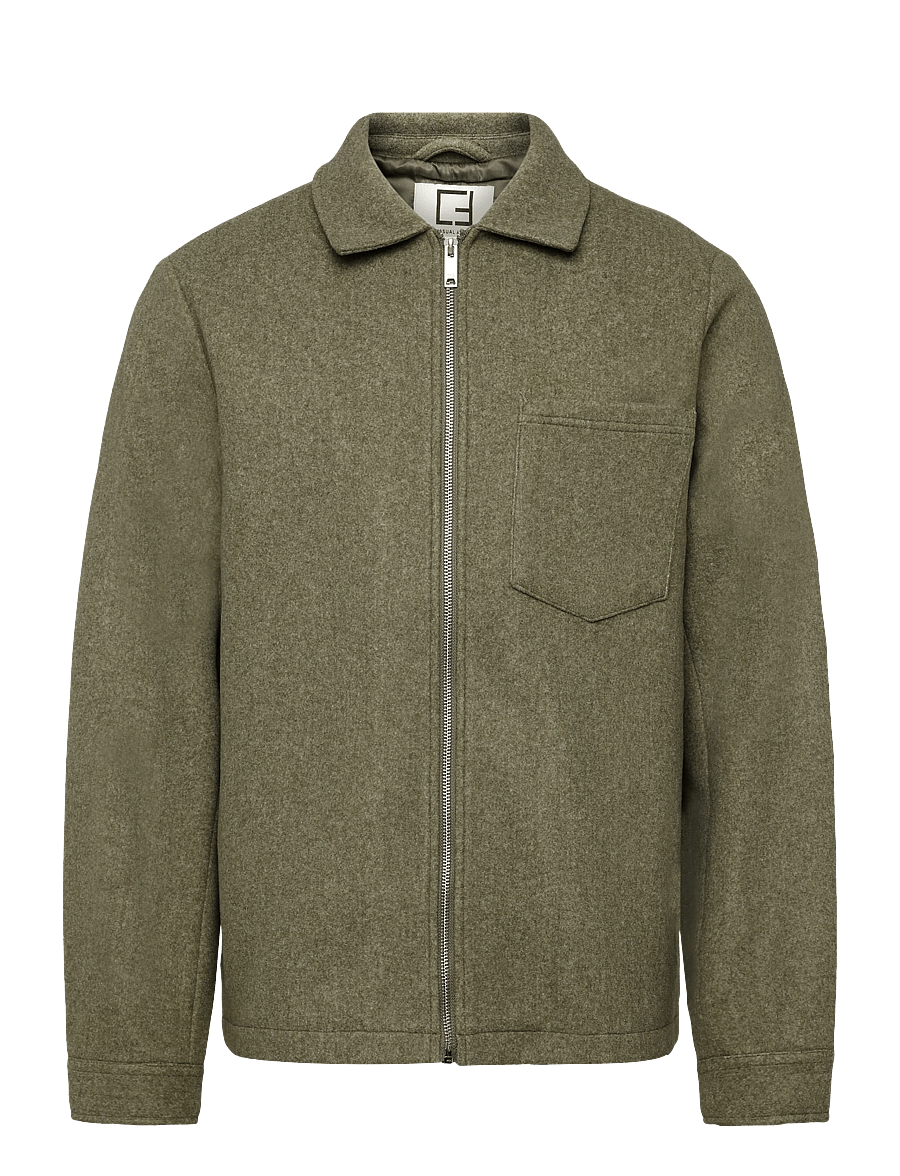 Casual Friday - CFROLFSTED 0294 JACKET - fall jackets - burnt olive - 0