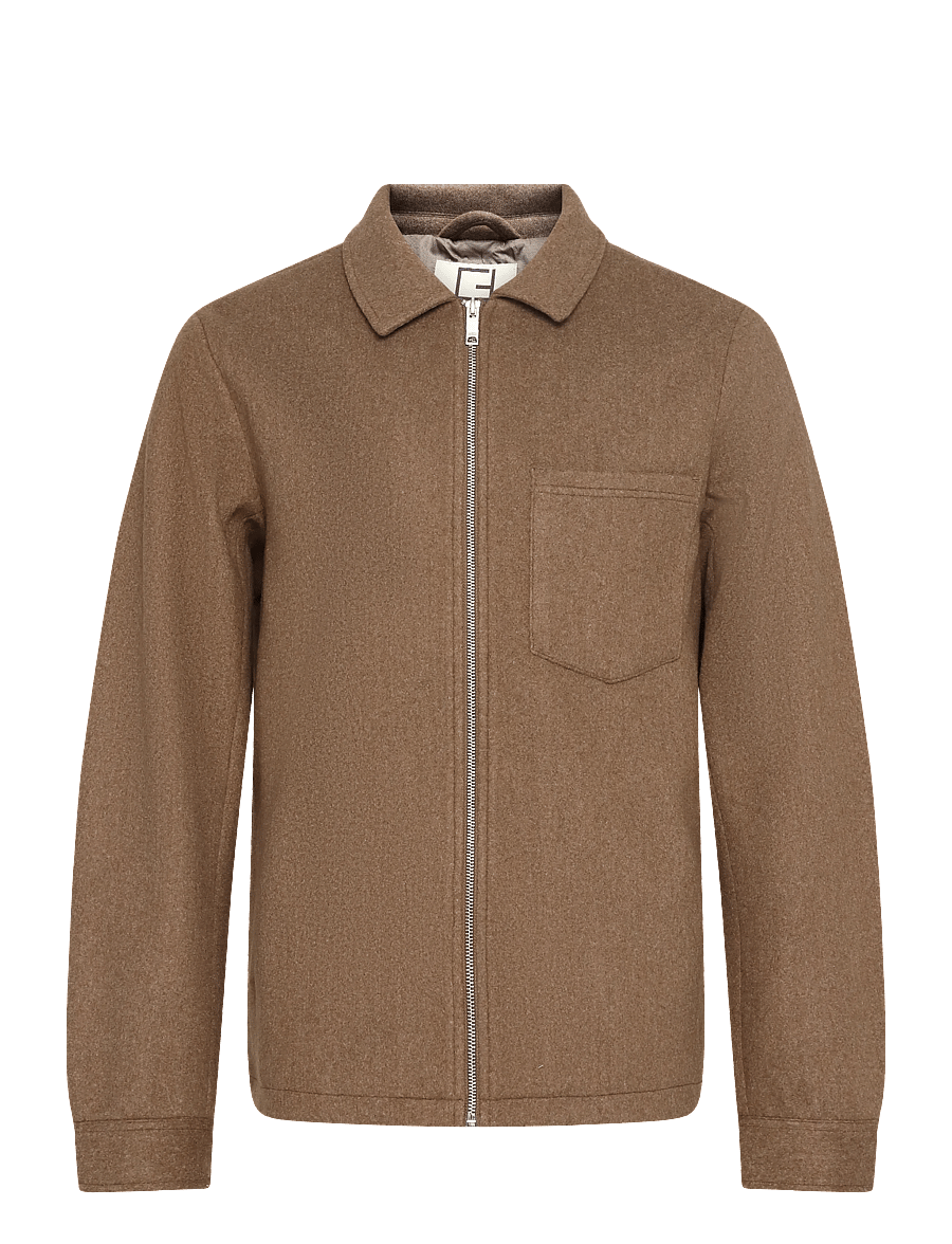 Casual Friday - CFROLFSTED 0294 JACKET - fall jackets - sepia - 0