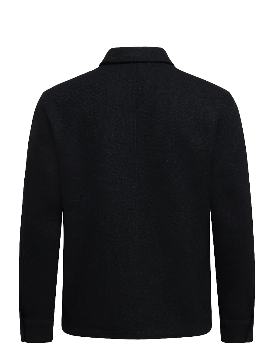 Casual Friday - CFPEJRUP OVERSHIRT - fall jackets - black beauty - 1