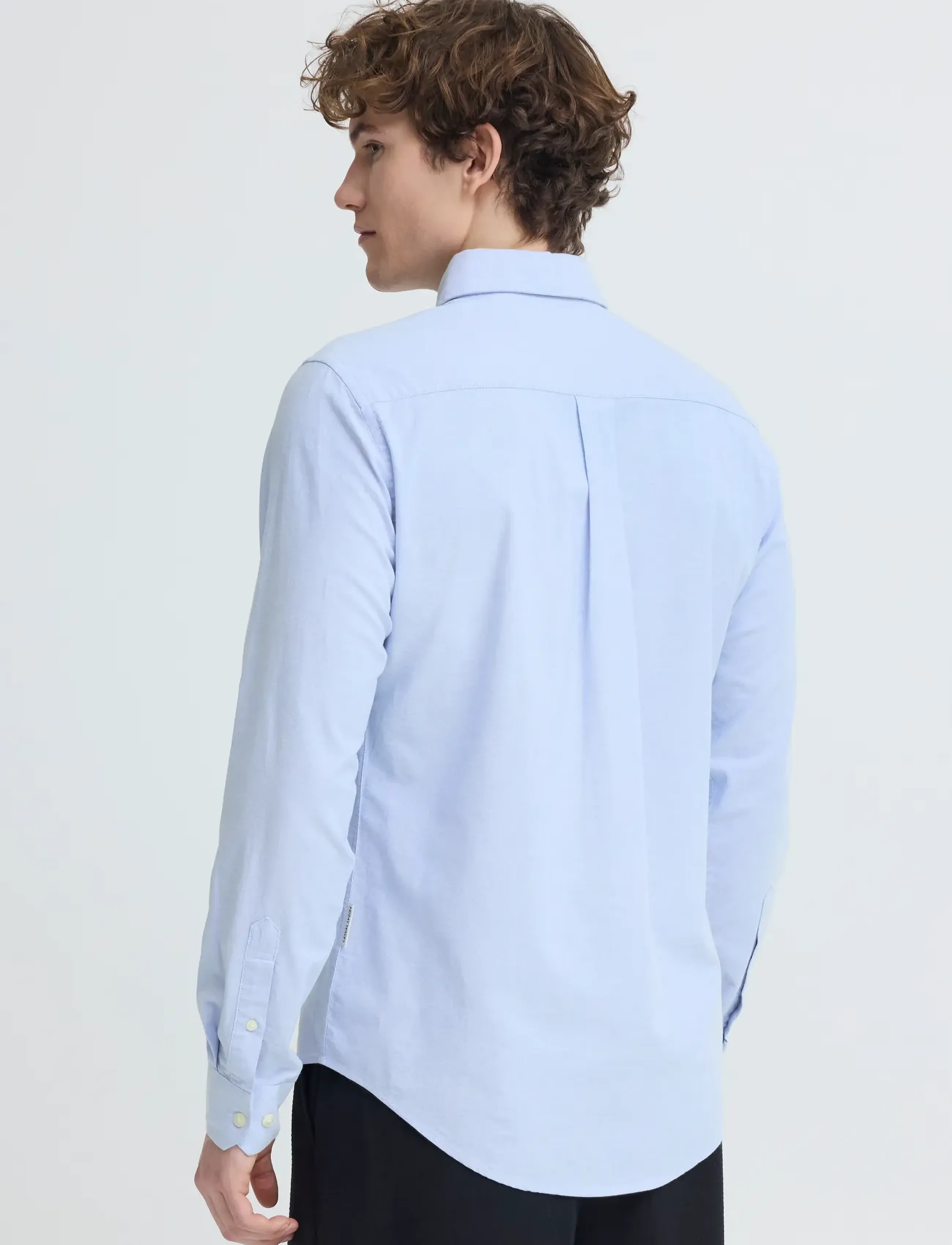Casual Friday - CFNANTES OXFORD SHIRT - höstfynd - ashley blue - 5