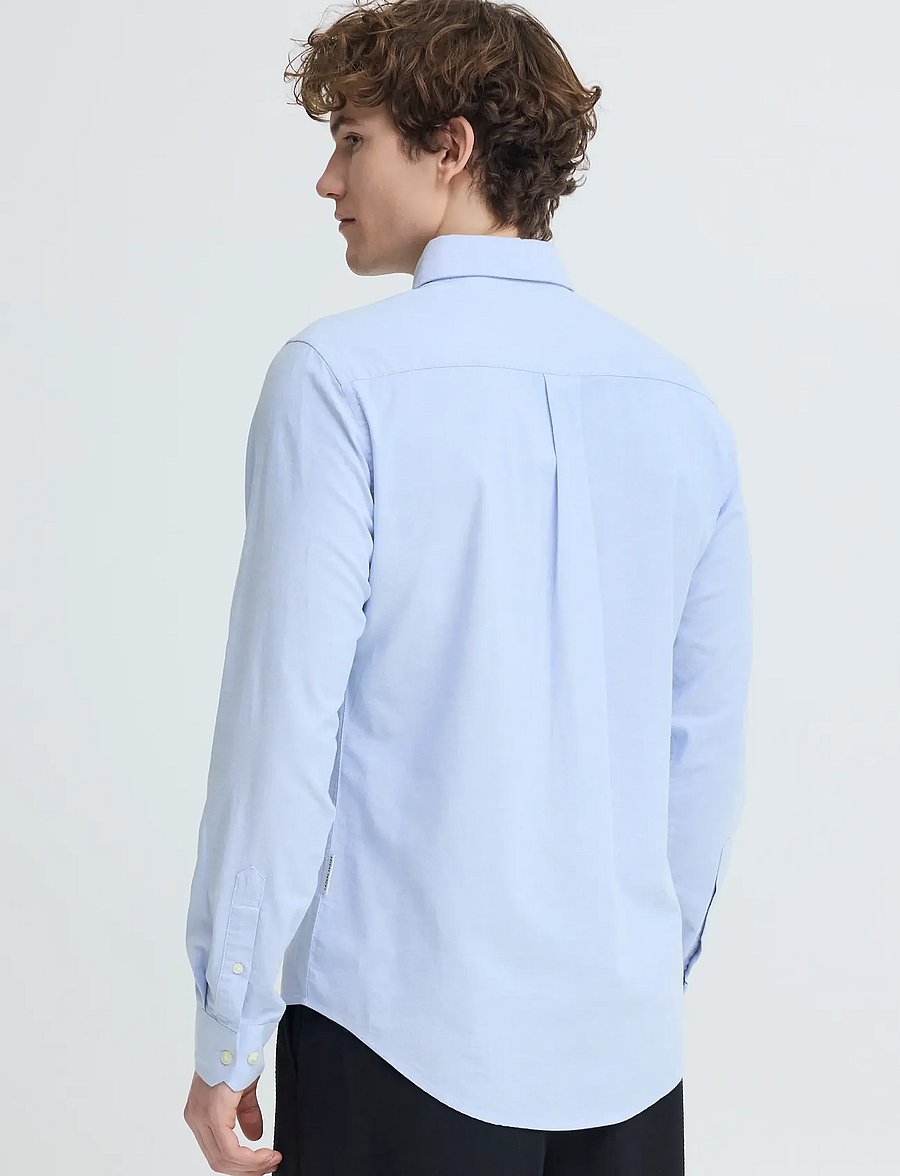 Casual Friday - CFNANTES OXFORD SHIRT - oxford skjorter - ashley blue - 5