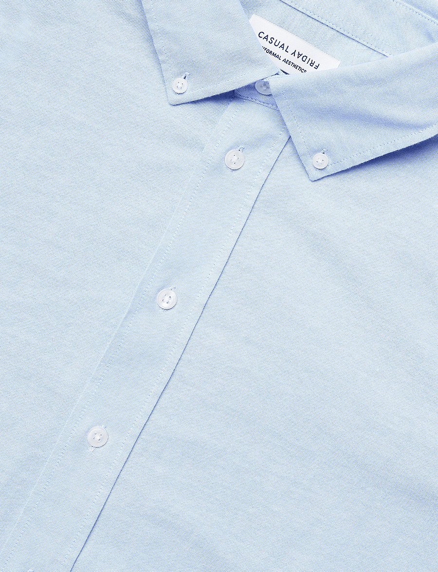 Casual Friday - CFNANTES OXFORD SHIRT - oxford-hemden - ashley blue - 2