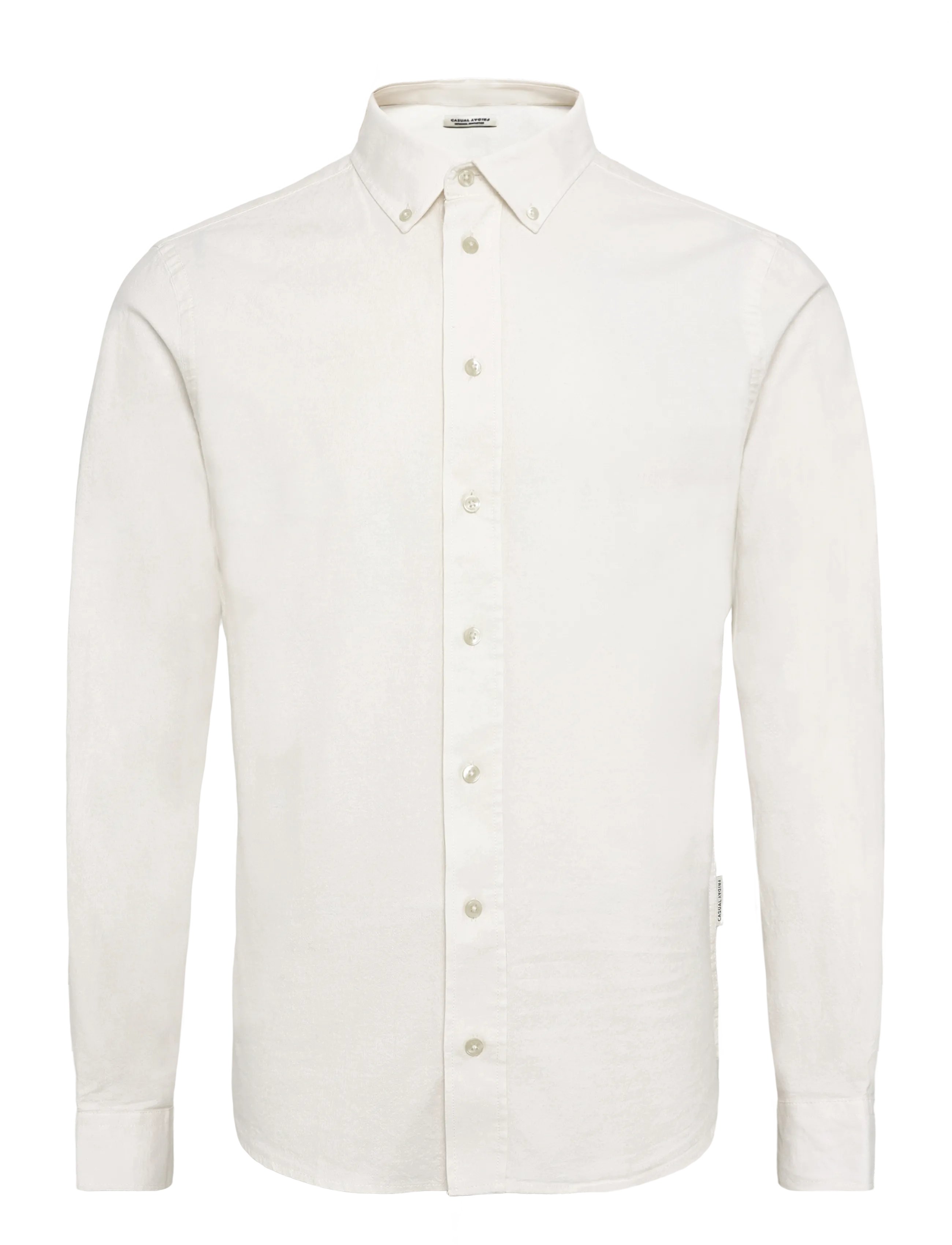 Casual Friday CFNANTES OXFORD SHIRT - Casual Friday - CLOUD DANCER / cream