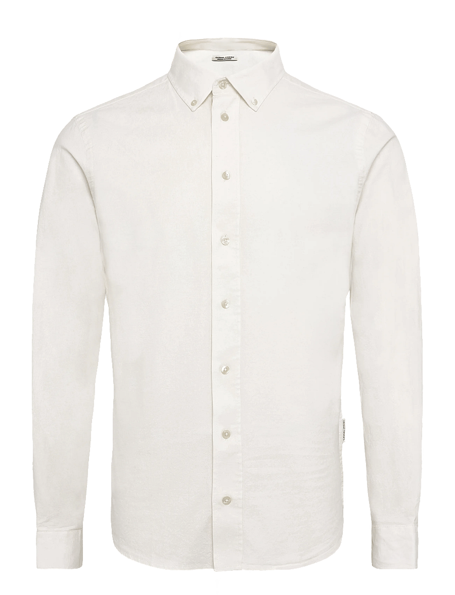 Casual Friday - CFNANTES OXFORD SHIRT - oxford-hemden - cloud dancer - 0