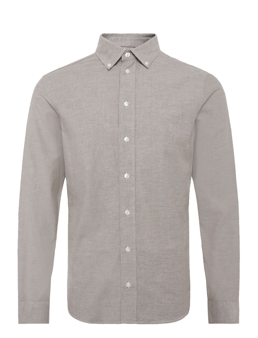 Casual Friday - CFNANTES OXFORD SHIRT - oxford shirts - sepia - 0