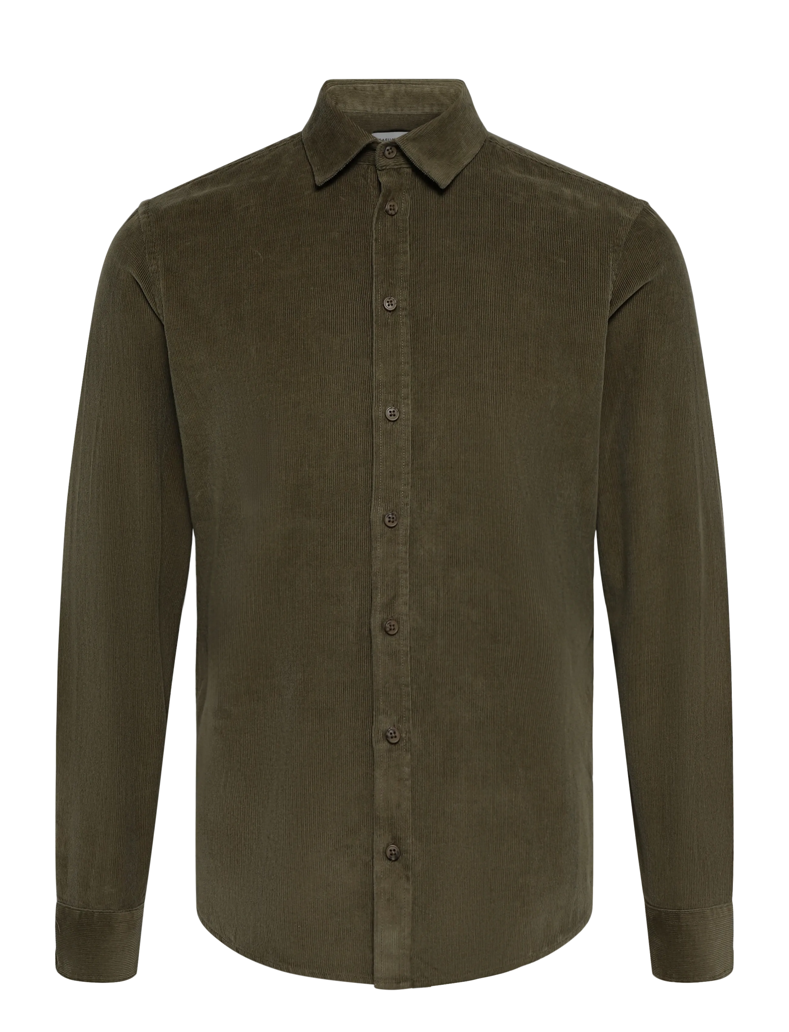 Casual Friday CFREIMS BABY CORD SHIRT - Upp till 25% - BURNT OLIVE / khaki/green