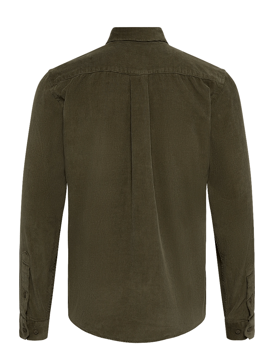 Casual Friday - CFREIMS BABY CORD SHIRT - corduroy shirts - burnt olive - 1
