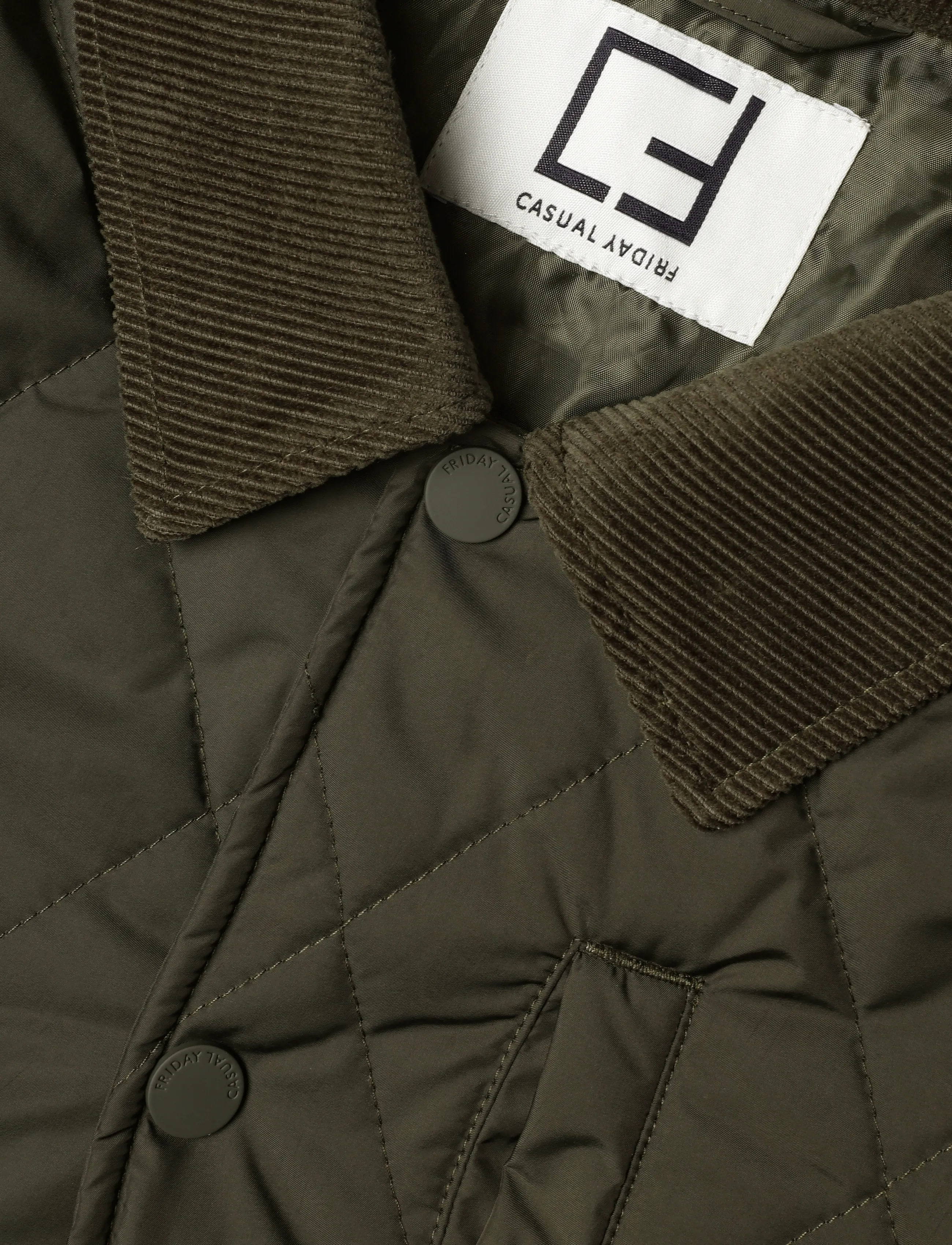 Casual Friday - CFBENJA QUILT JACKET - höstjackor - elegance - 2