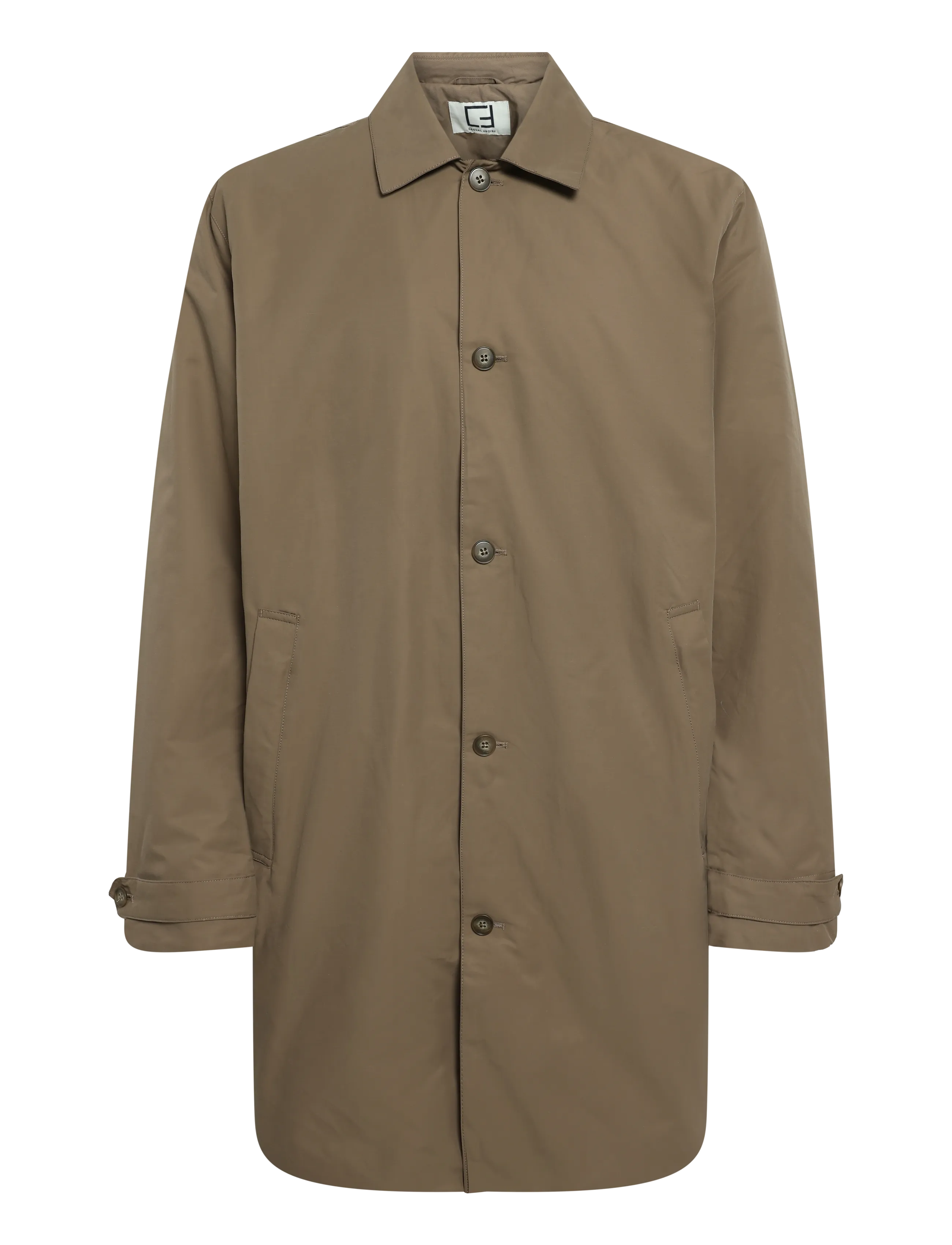 Casual Friday CFADAMAR 0300 CARCOAT - Kleidung - CHOCOLATE CHIP / brown