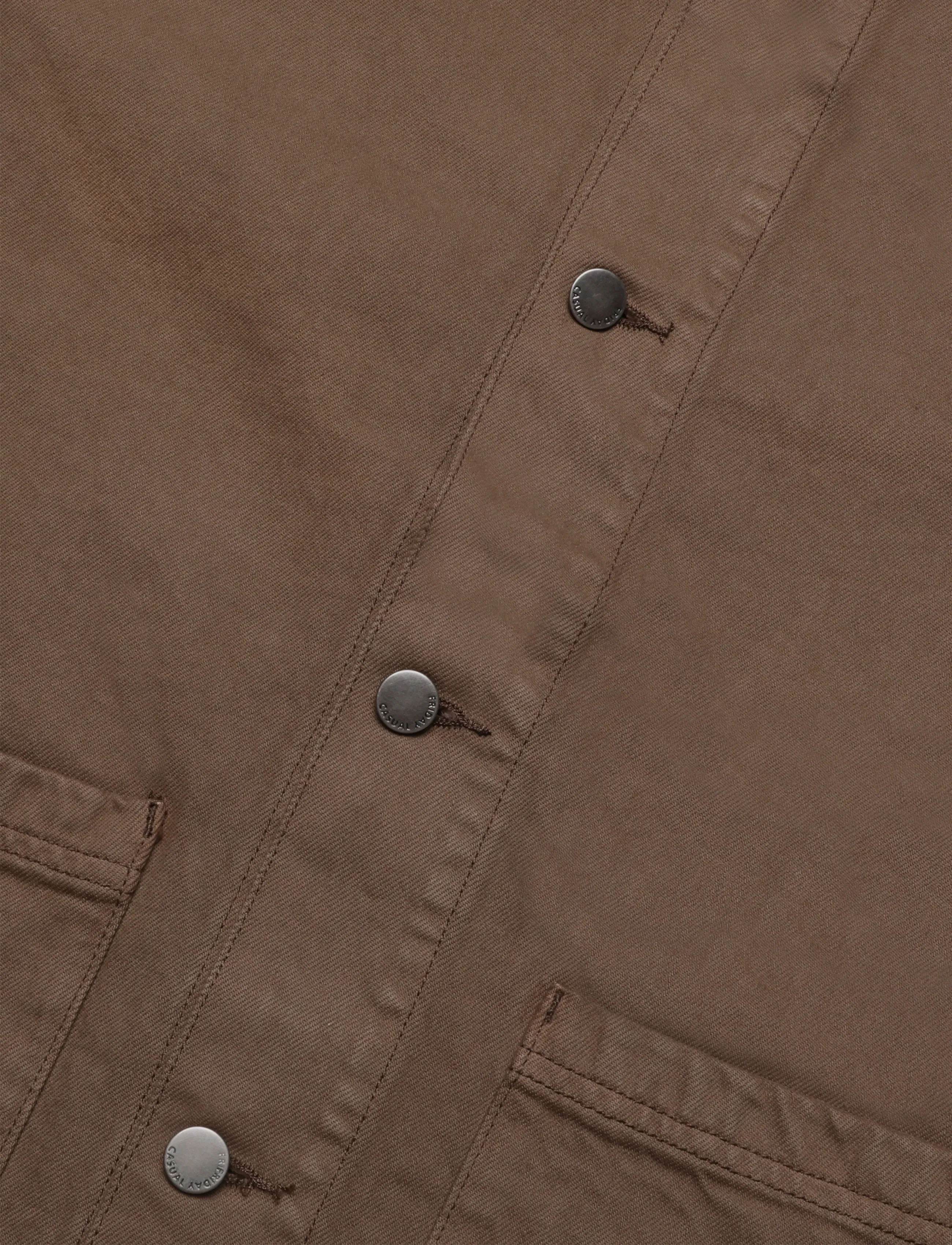 Casual Friday - CFFRANCO 0307 TWILL JACKET - chocolate chip - 3