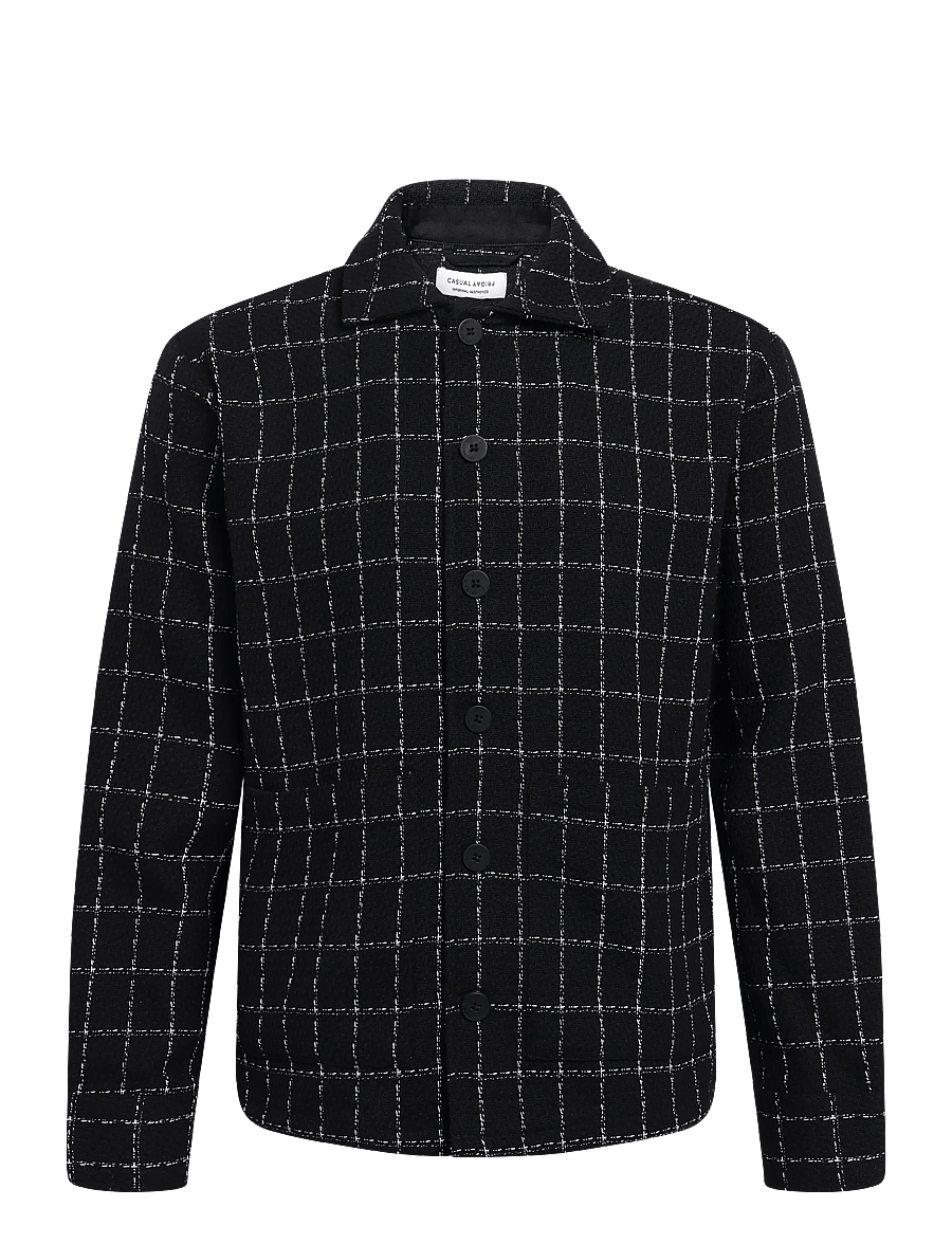 Casual Friday - CFSALAZAR JAQUARD OVERSHIRT - höstjackor - cfsalazar - 0