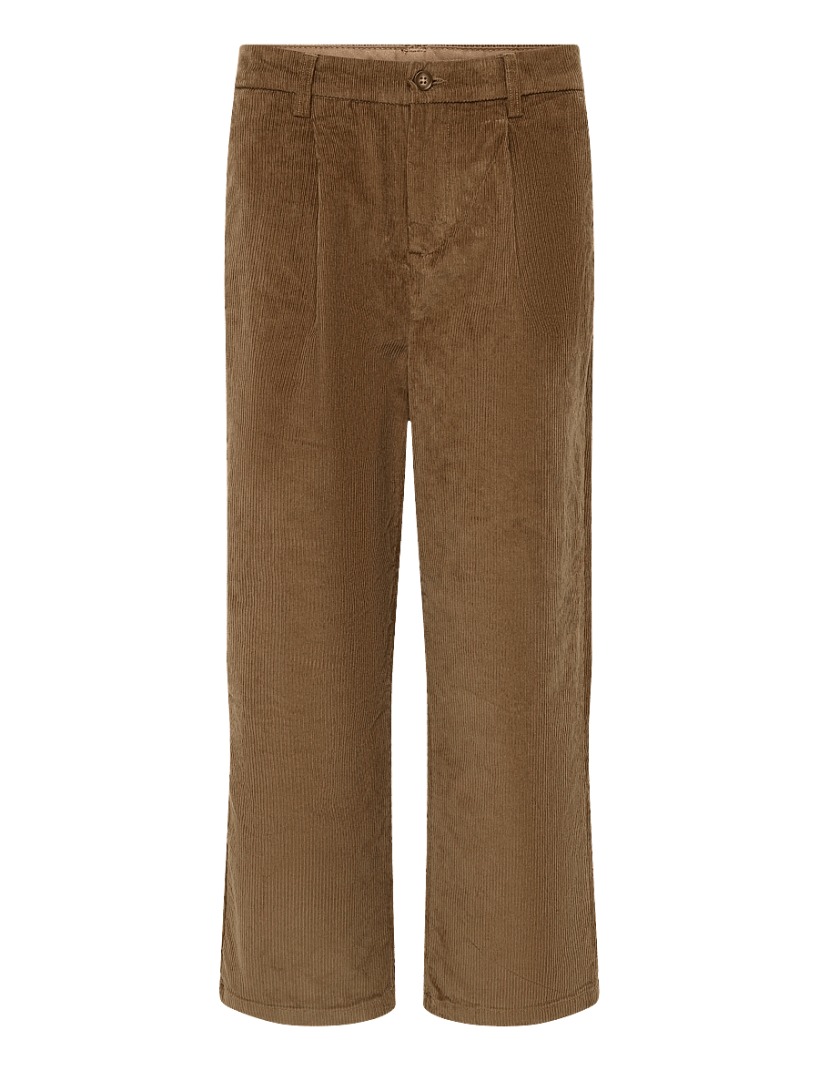 Casual Friday - CFAMUNDSEN 0228 CORDUROY PANTS - casual trousers - sepia - 0