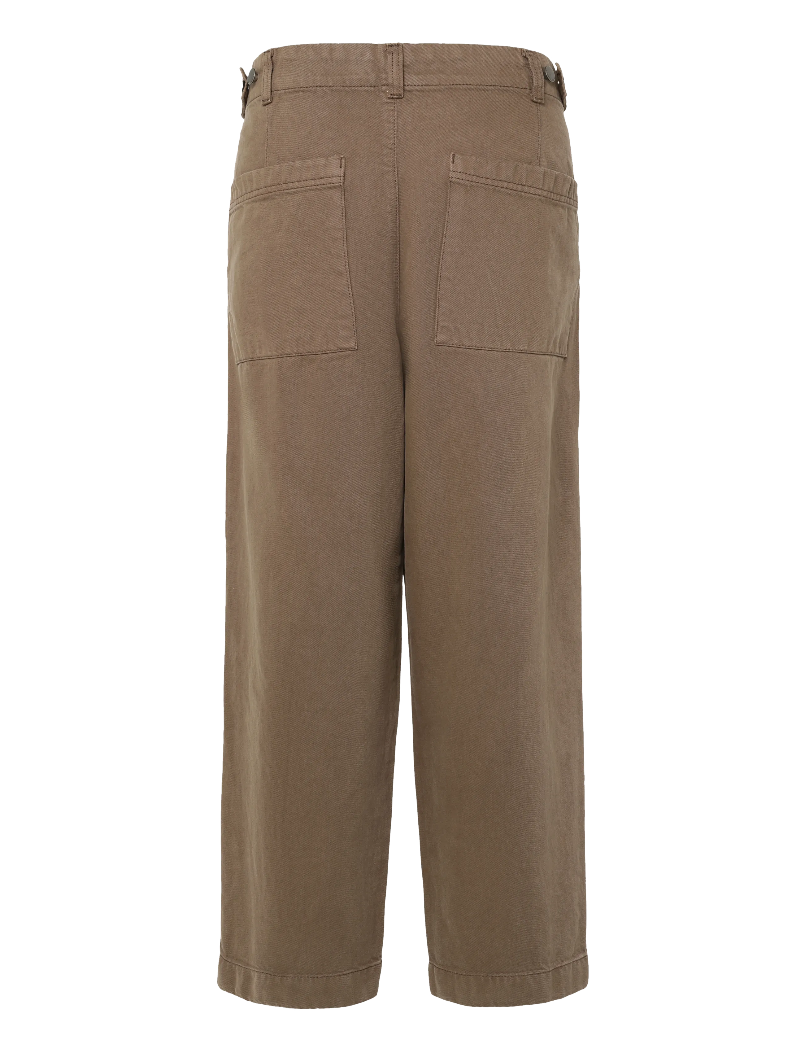 Casual Friday - CFVALER 0307 PLEATED PANTS - casual trousers - chocolate chip - 1