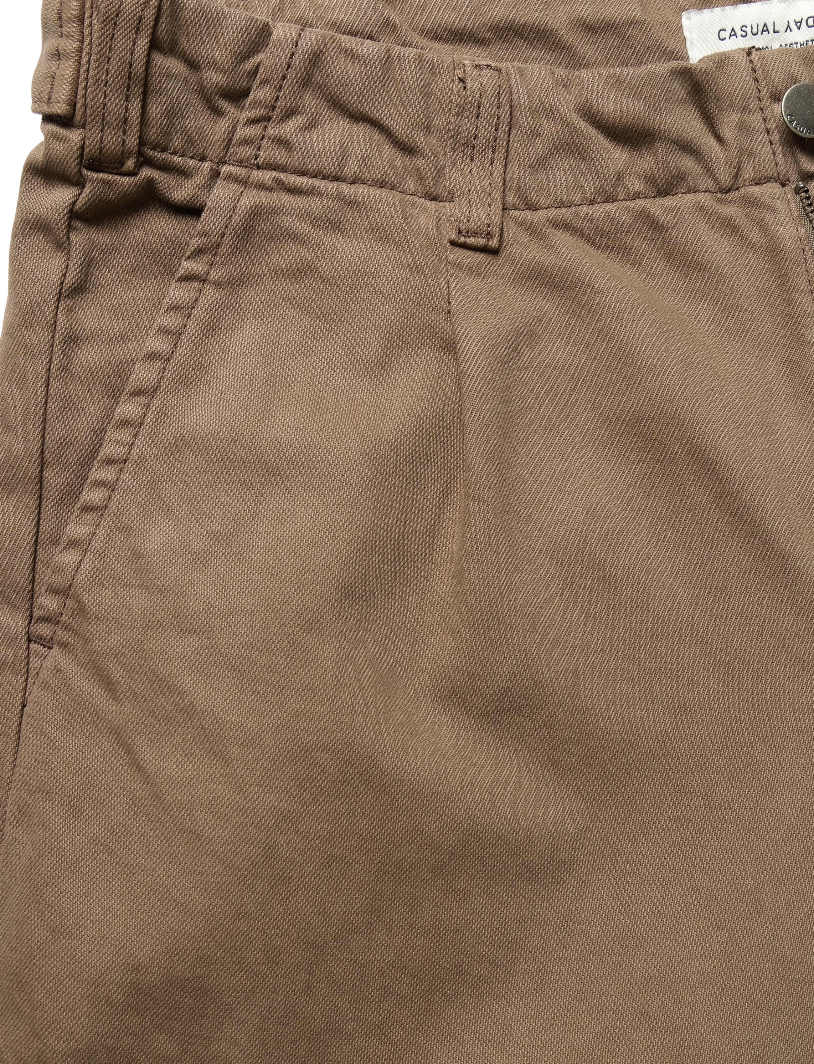 Casual Friday - CFVALER 0307 PLEATED PANTS - casual trousers - chocolate chip - 2