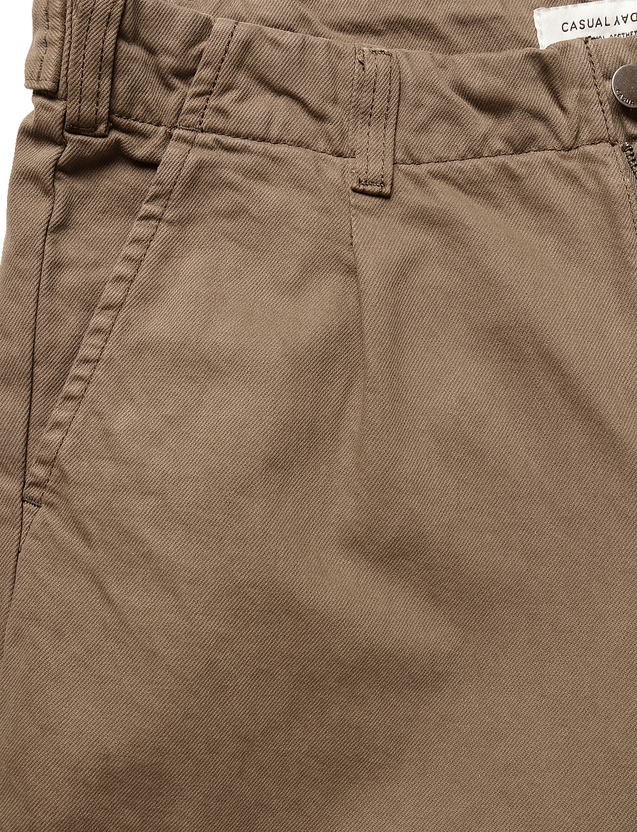 Casual Friday - CFVALER 0307 PLEATED PANTS - casual trousers - chocolate chip - 2
