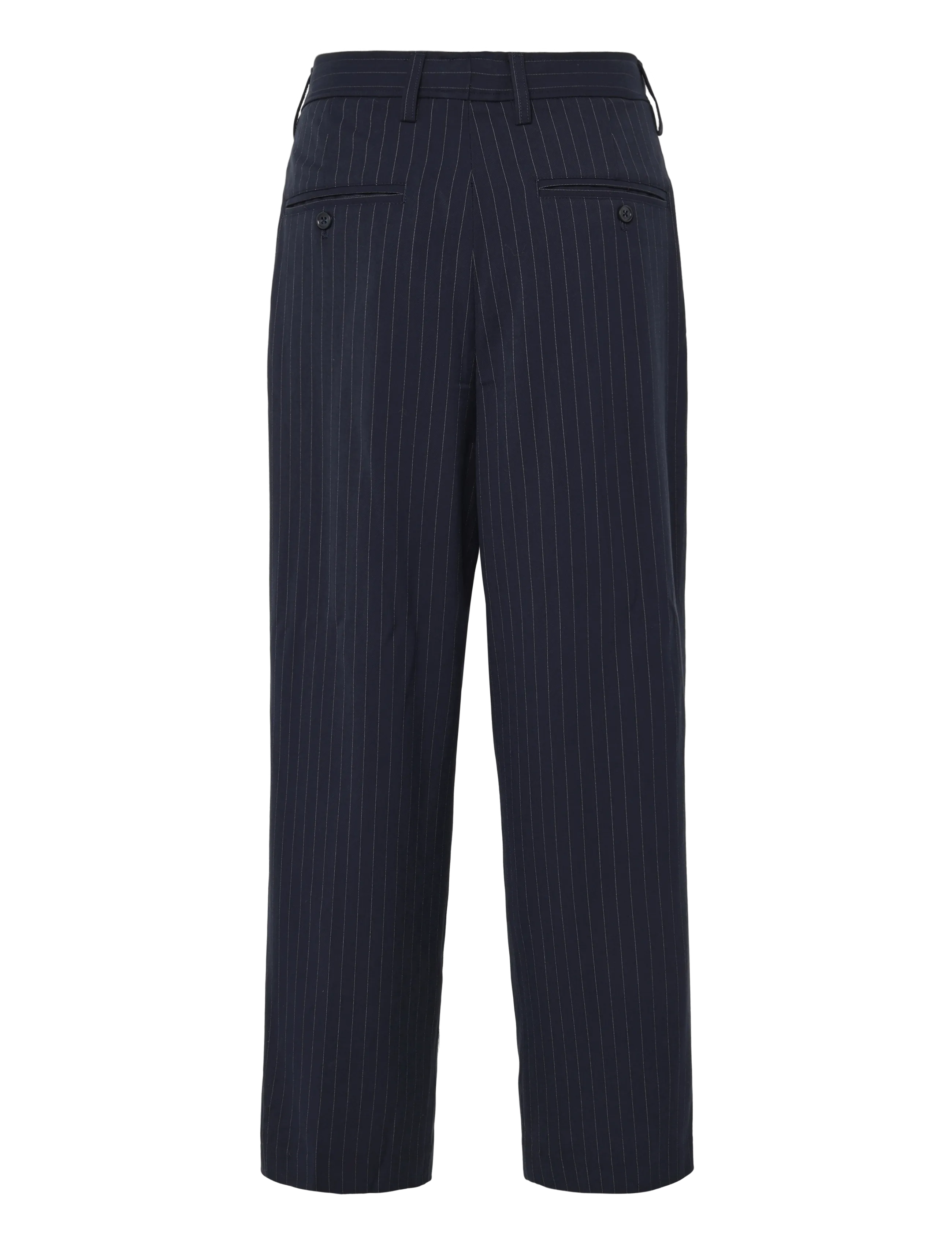 Casual Friday - CFGRANT 2.0 0311 WIDE PANTS - Ülikonnapüksid - dark navy - 1