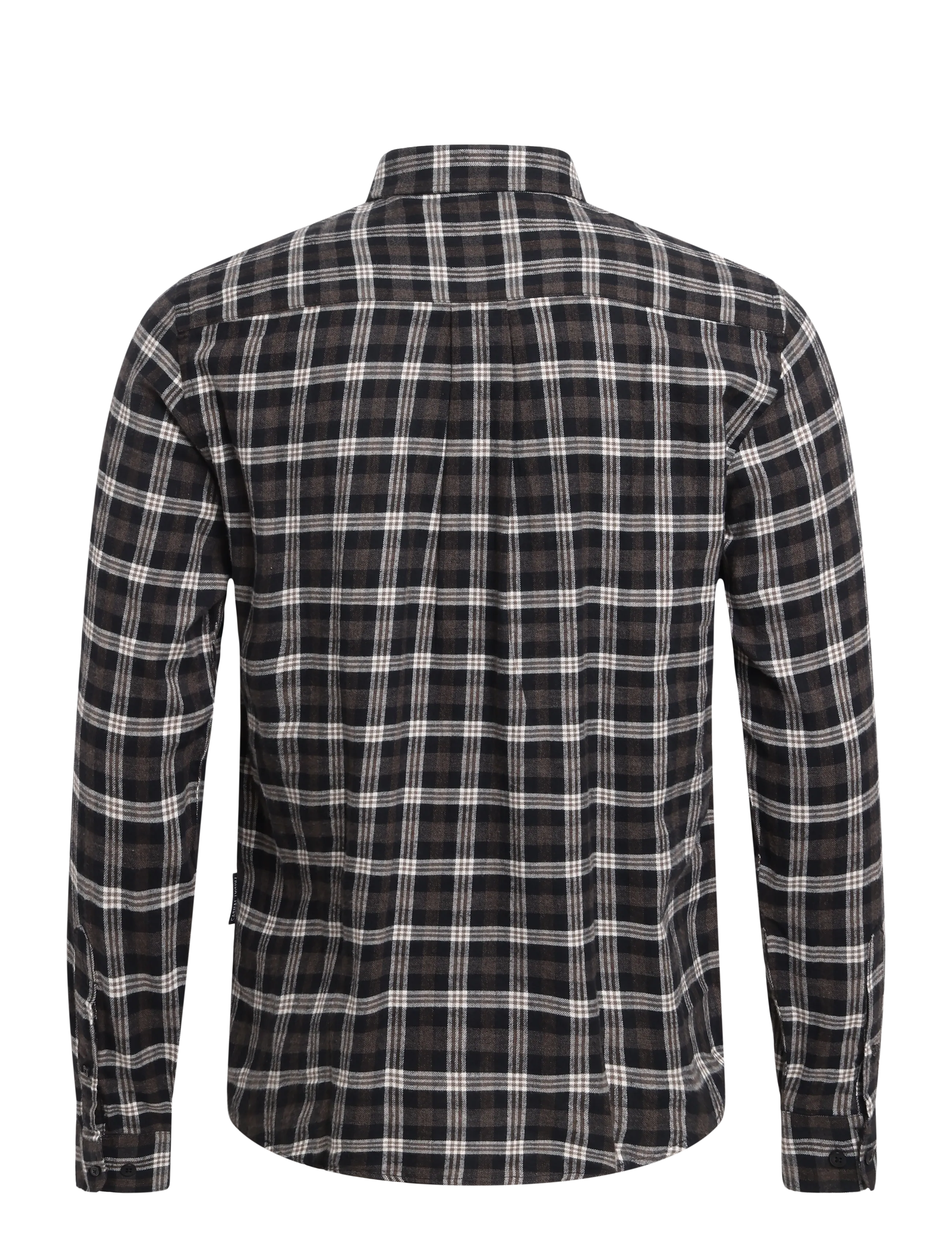 Casual Friday - CFJOSE 0159 SHIRT - ternede skjorter - charcoal melange - 1