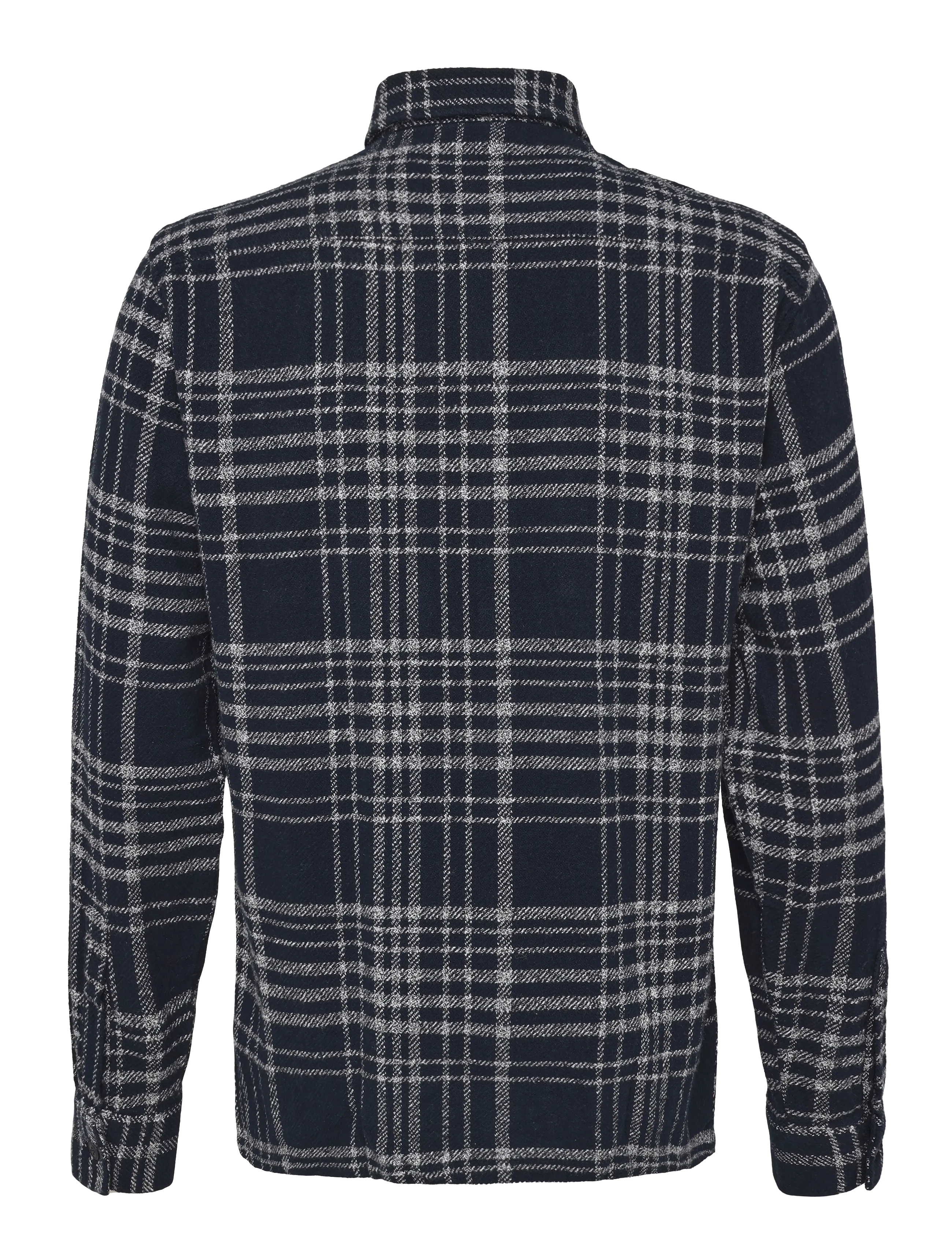 Casual Friday - CFPEREZ CHECKED OVERHIRT - flanellsärgid - after midnight - 1