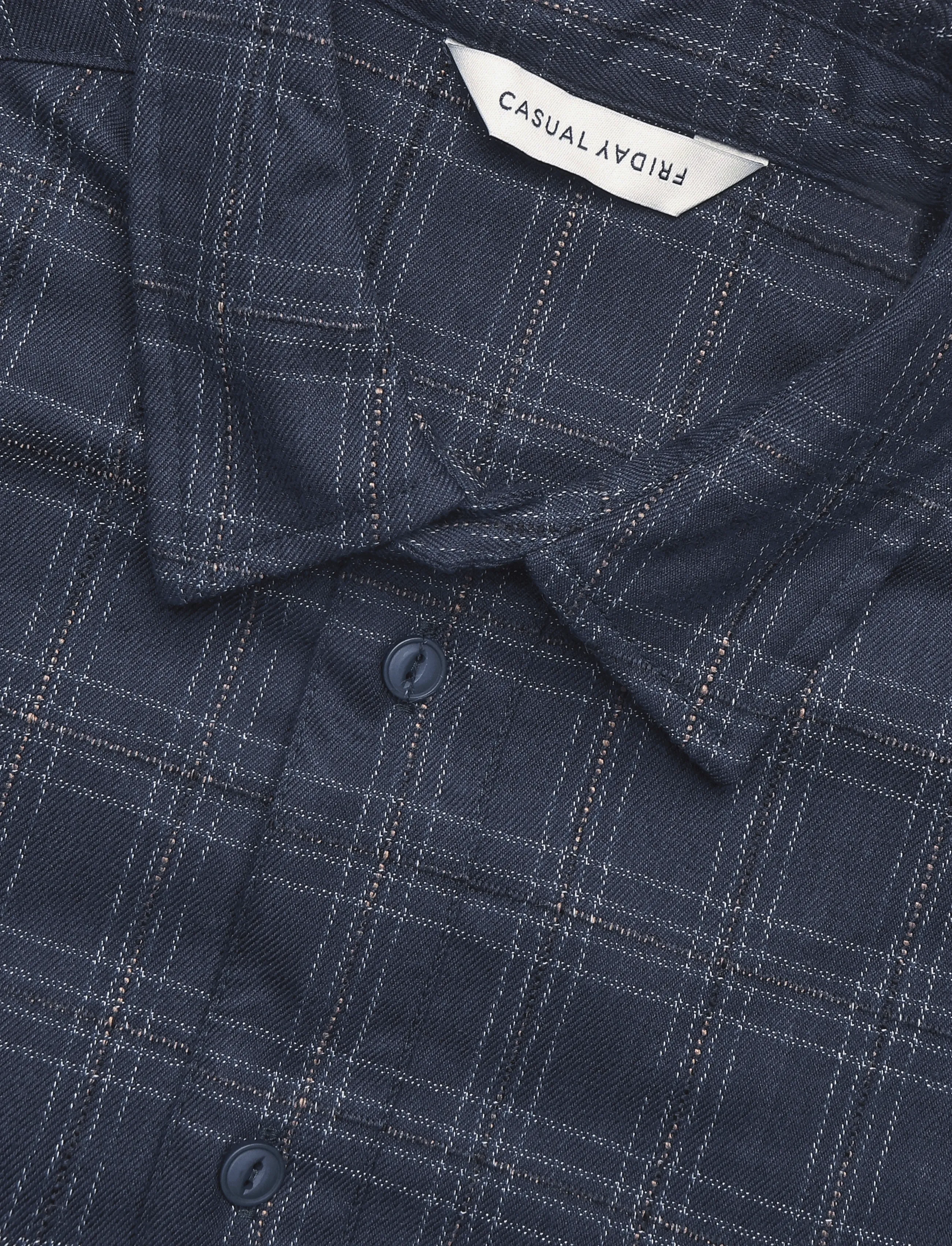Casual Friday - CFERNESTO CHECKED SHIRT - after midnight - 2