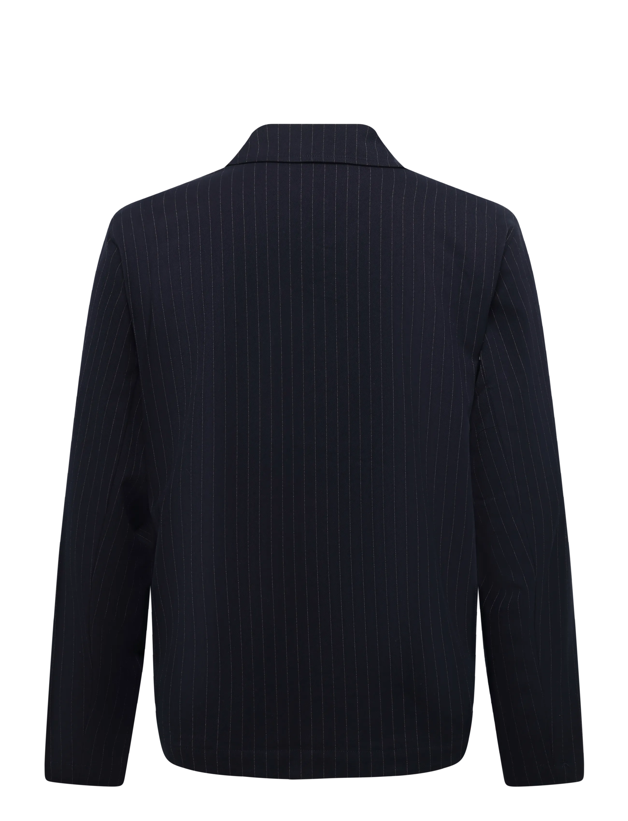 Casual Friday - CFGAEL 0311 PINSTRIPED SHACKET - sügisjoped - dark navy - 1