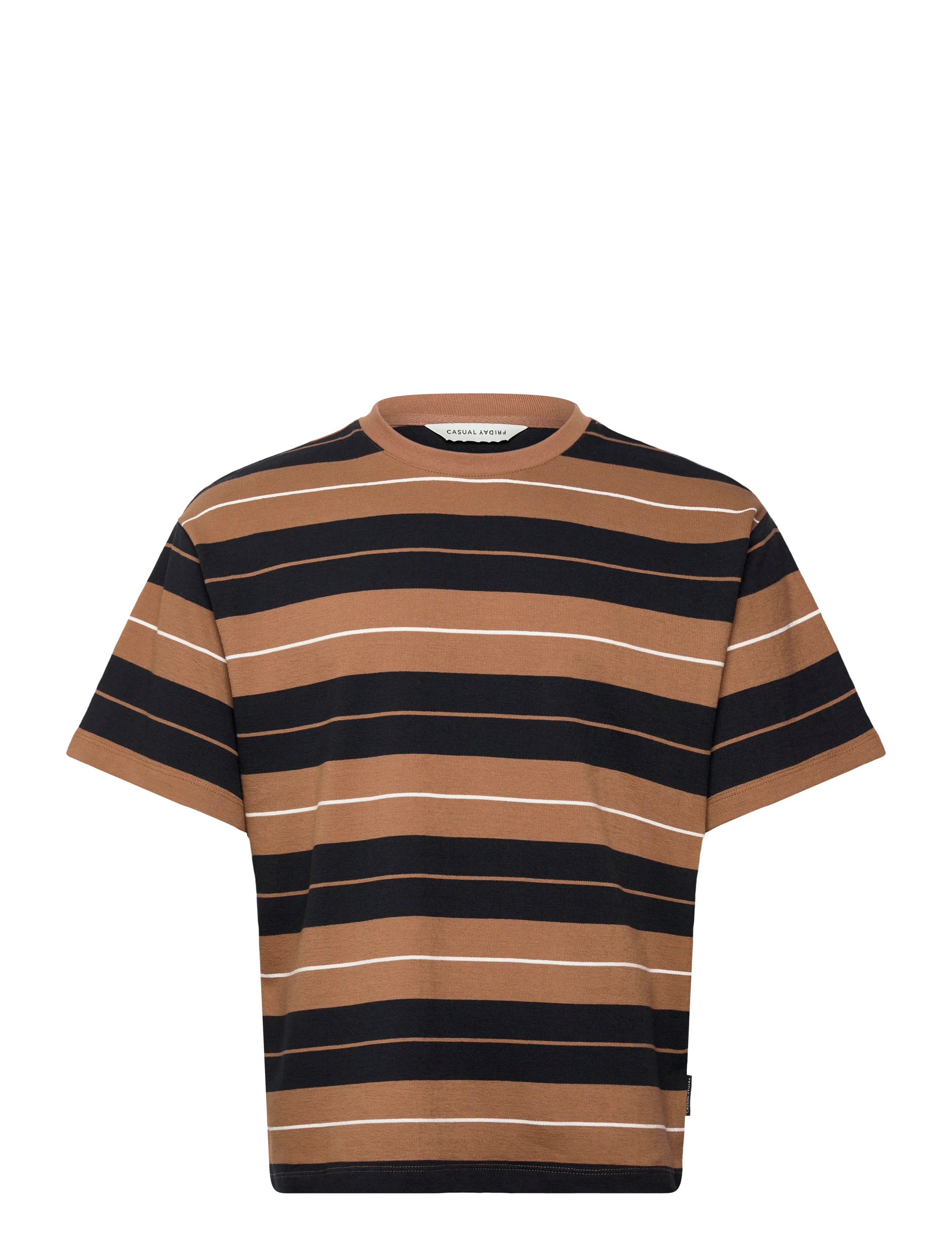 Casual Friday CFLIMON T-SHIRT - Casual Friday - SEPIA / brown