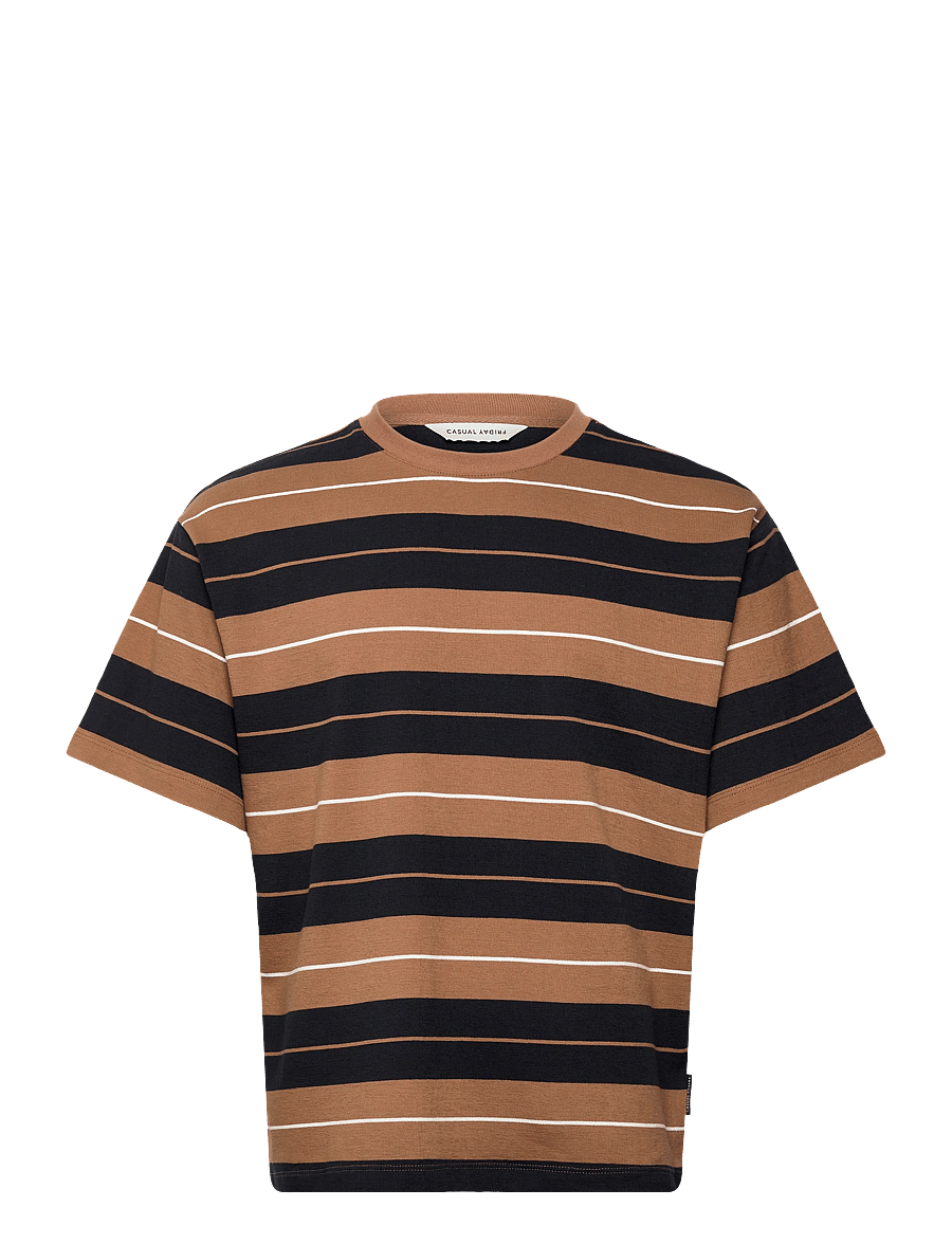 Casual Friday - CFLIMON T-SHIRT - lühikeste varrukatega t-särgid - sepia - 0