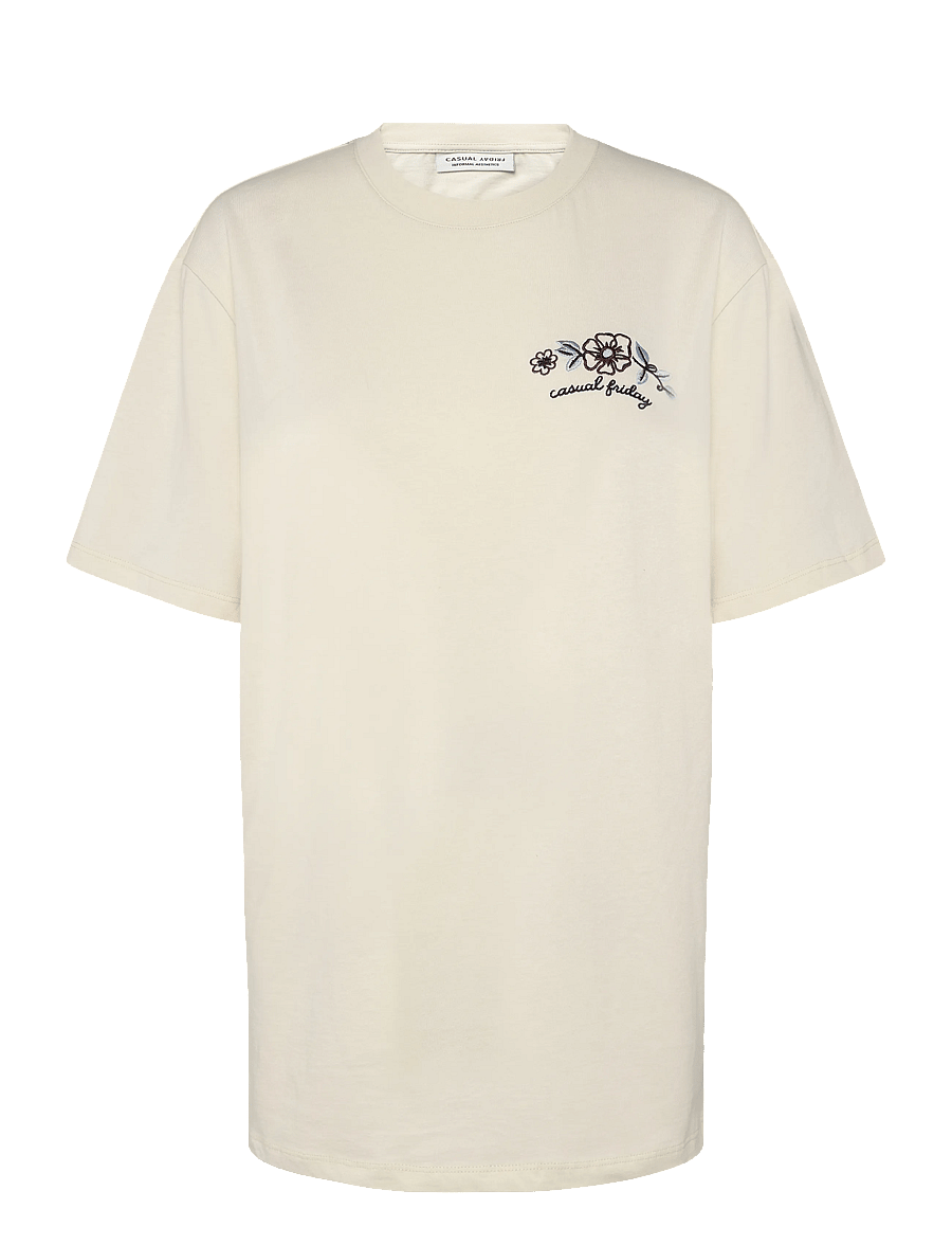 Casual Friday - CFLUCAS 0315 T-SHIRT - kortærmede t-shirts - turtledove - 0