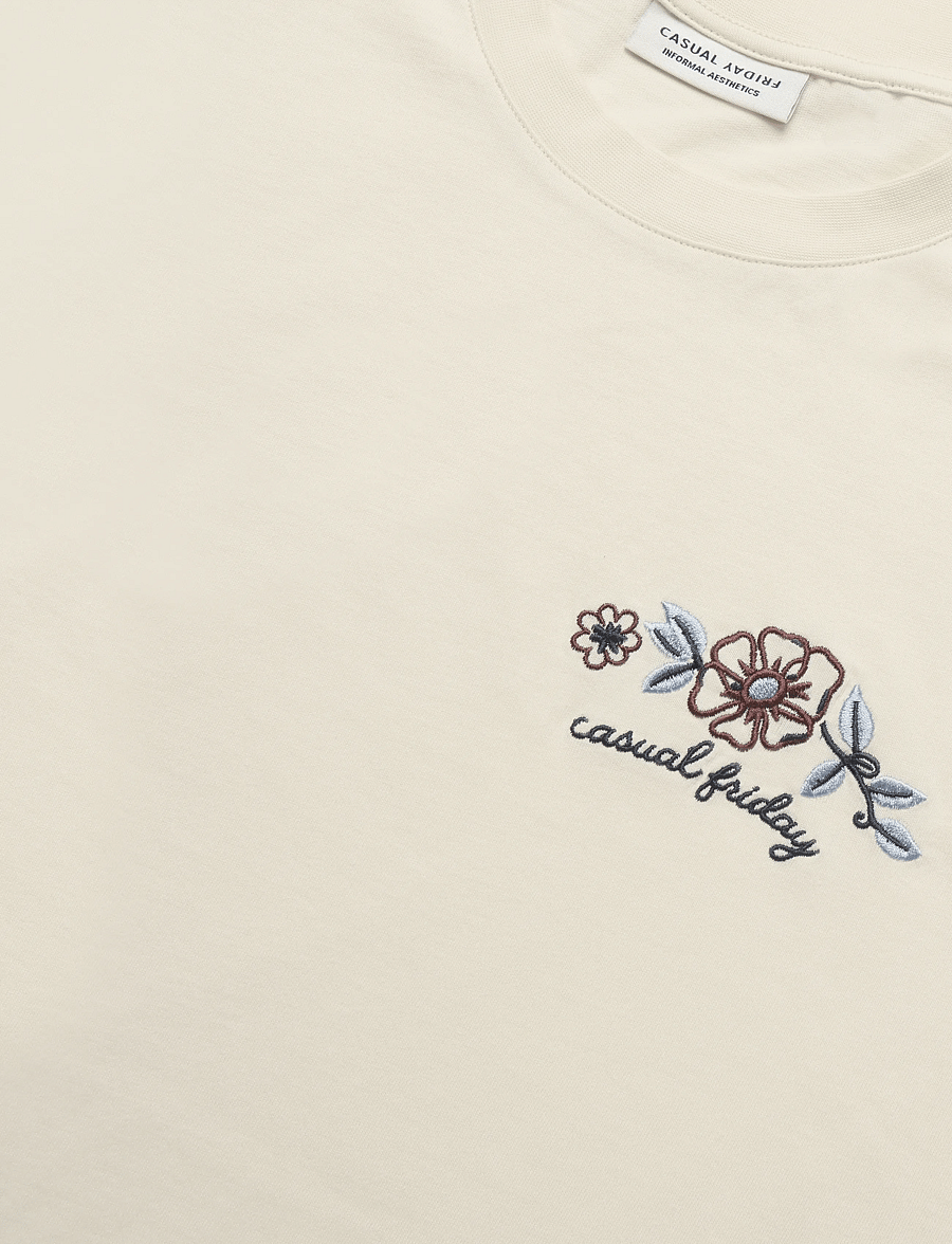 Casual Friday - CFLUCAS 0315 T-SHIRT - kortærmede t-shirts - turtledove - 2