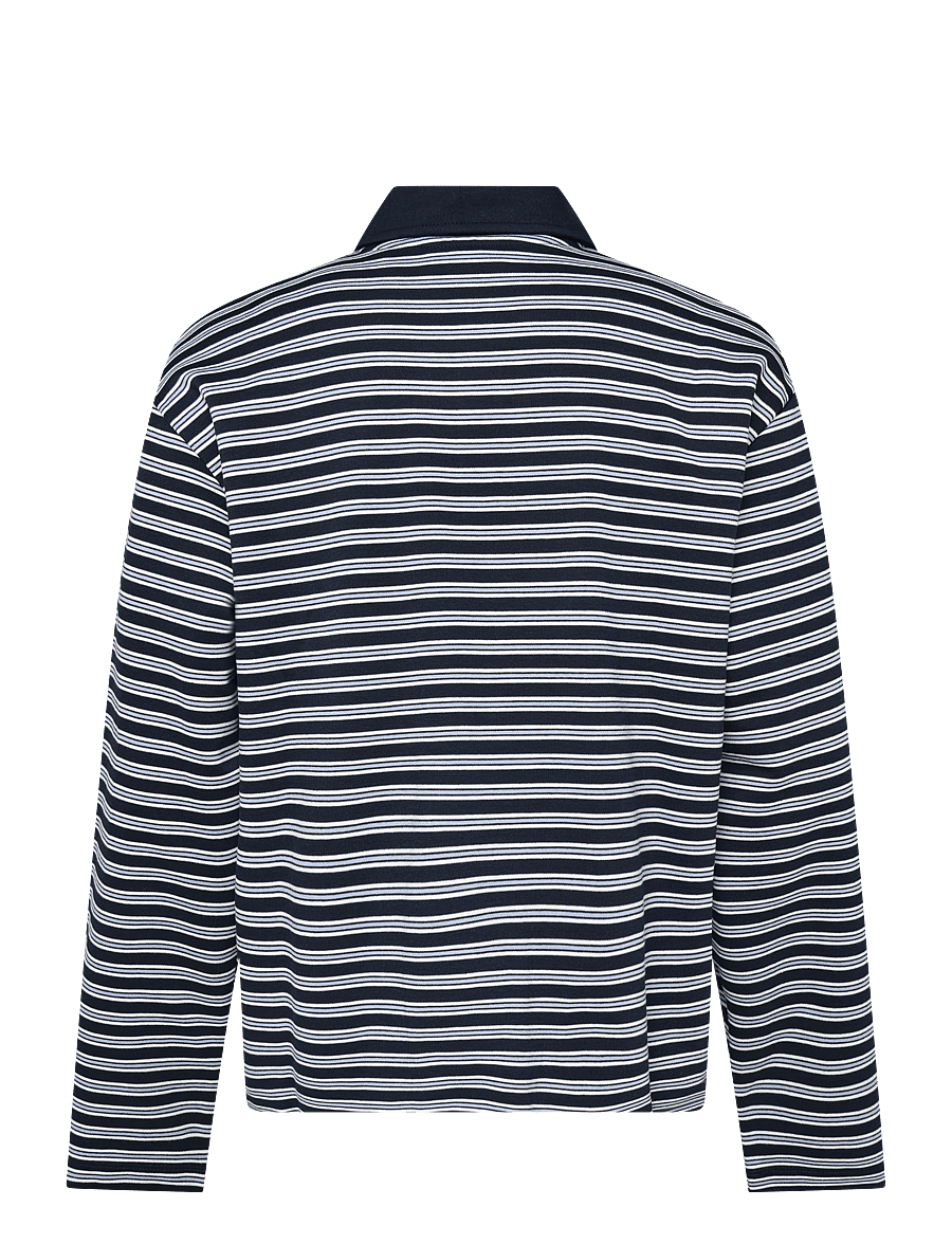 Casual Friday - CFMARCO SWEAT - långärmade stickade pikétröjor - after midnight - 1