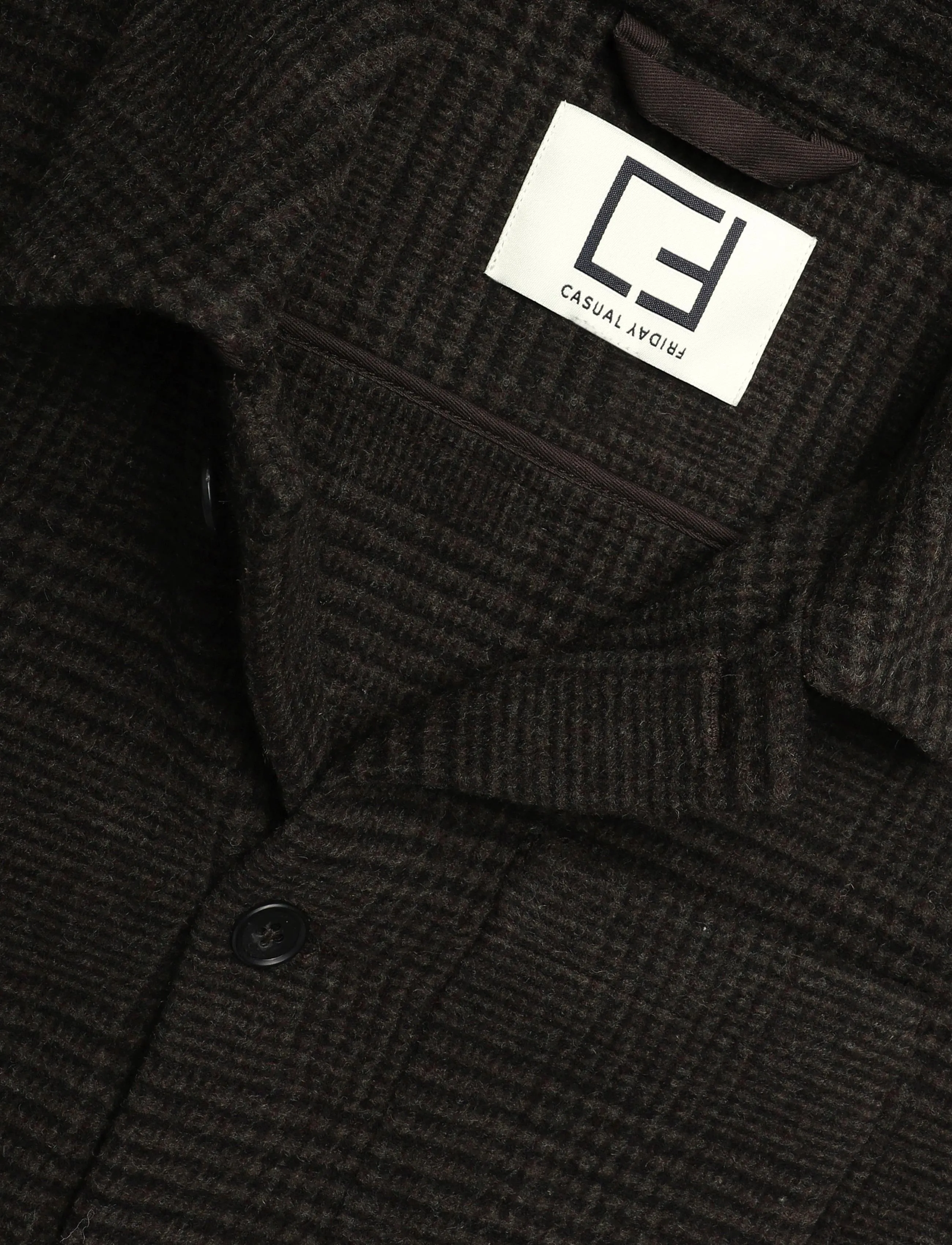 Casual Friday - CFPABLO JACKETS - seal brown - 2