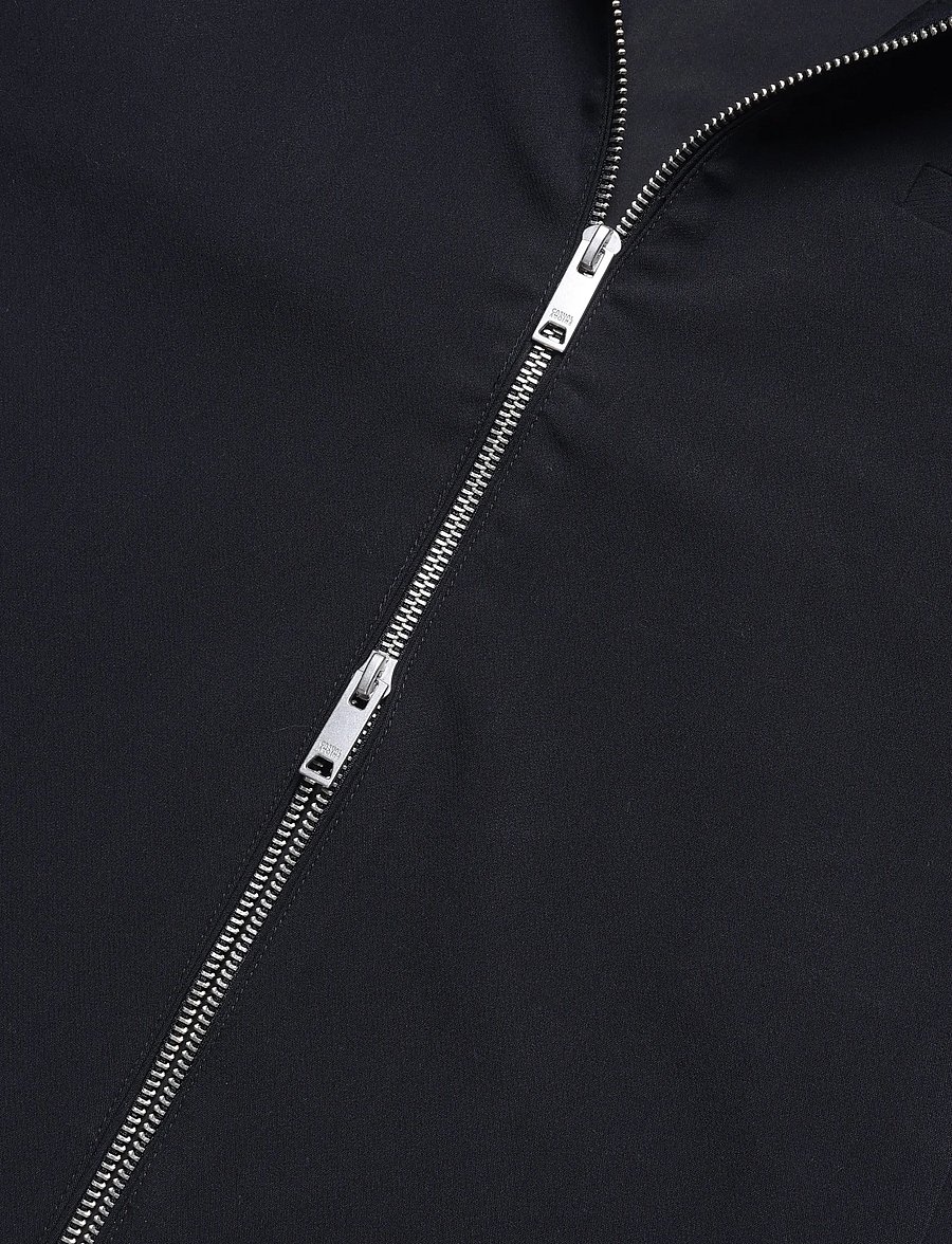 Casual Friday - CFASK 0331 STRETCH SHACKET - herbstjacken - black beauty - 3