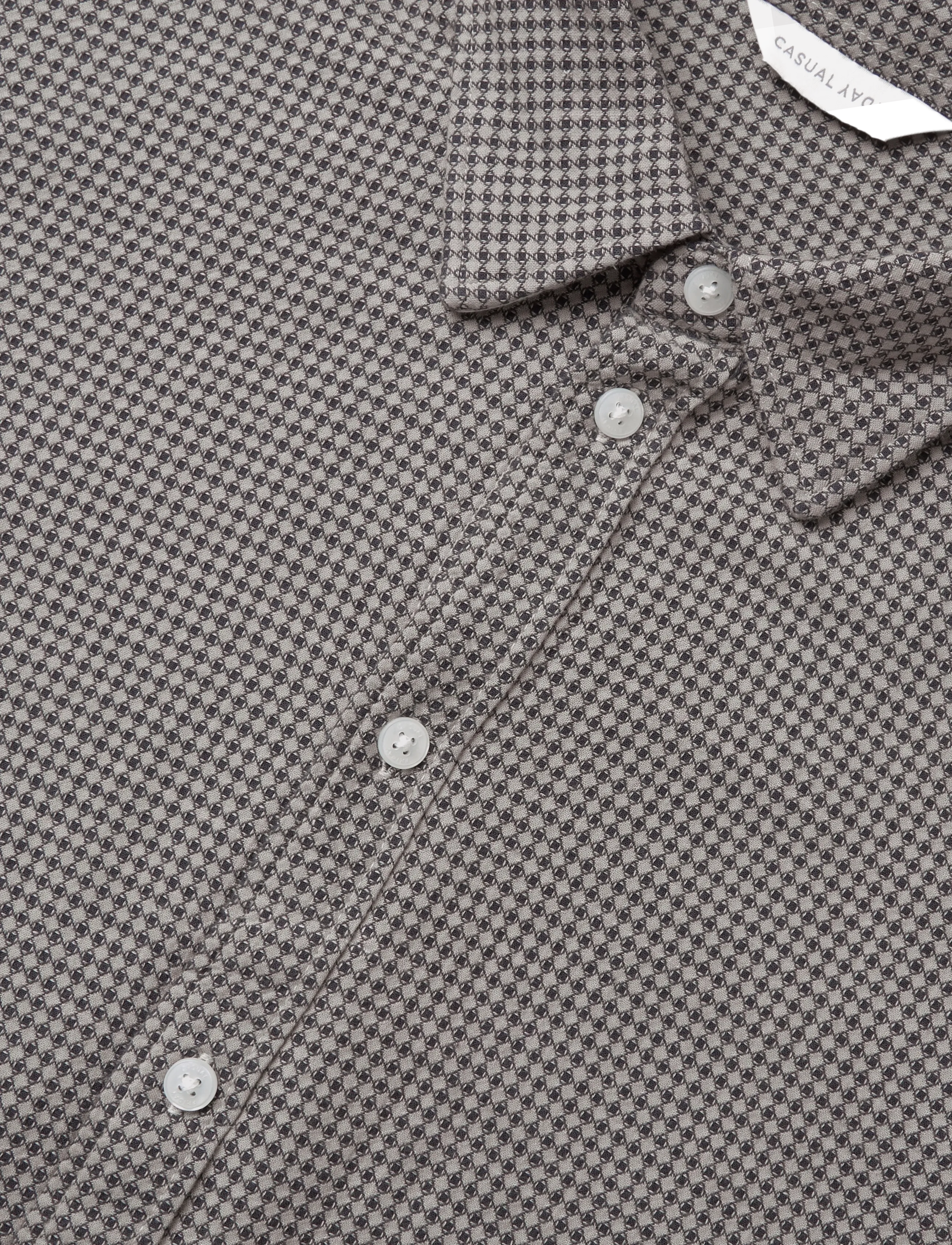 Casual Friday - CFARN JAQUARD SHIRT - pattern shirts - dark navy check - 2