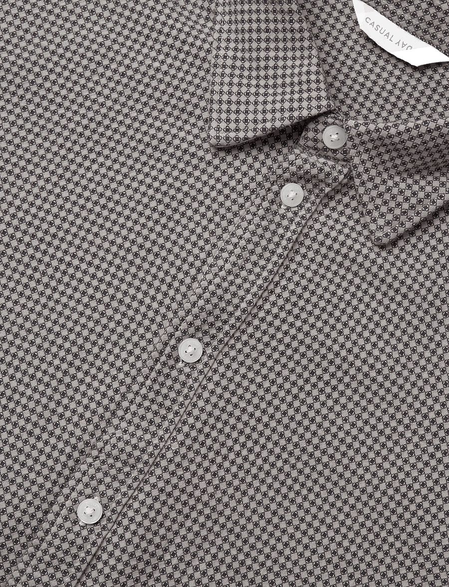 Casual Friday - CFARN JAQUARD SHIRT - pattern shirts - dark navy check - 2