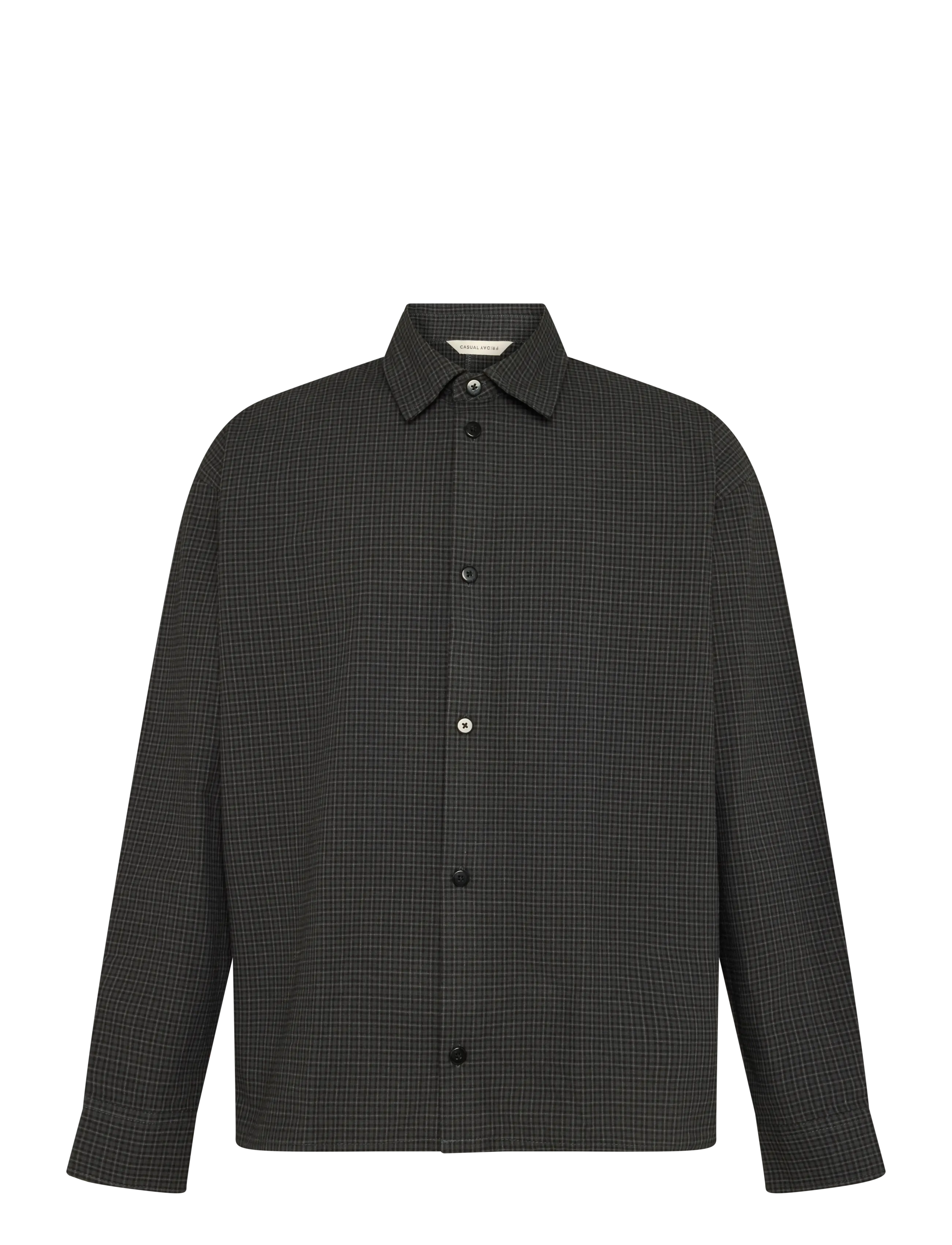Cfbror Small Check Box Shirt