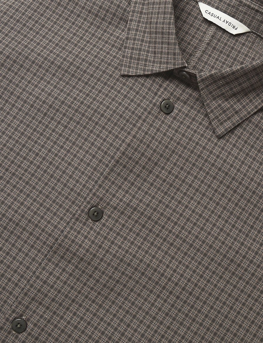 Casual Friday - CFBROR SMALL CHECK BOX SHIRT - checkered shirts - kambaba check - 2