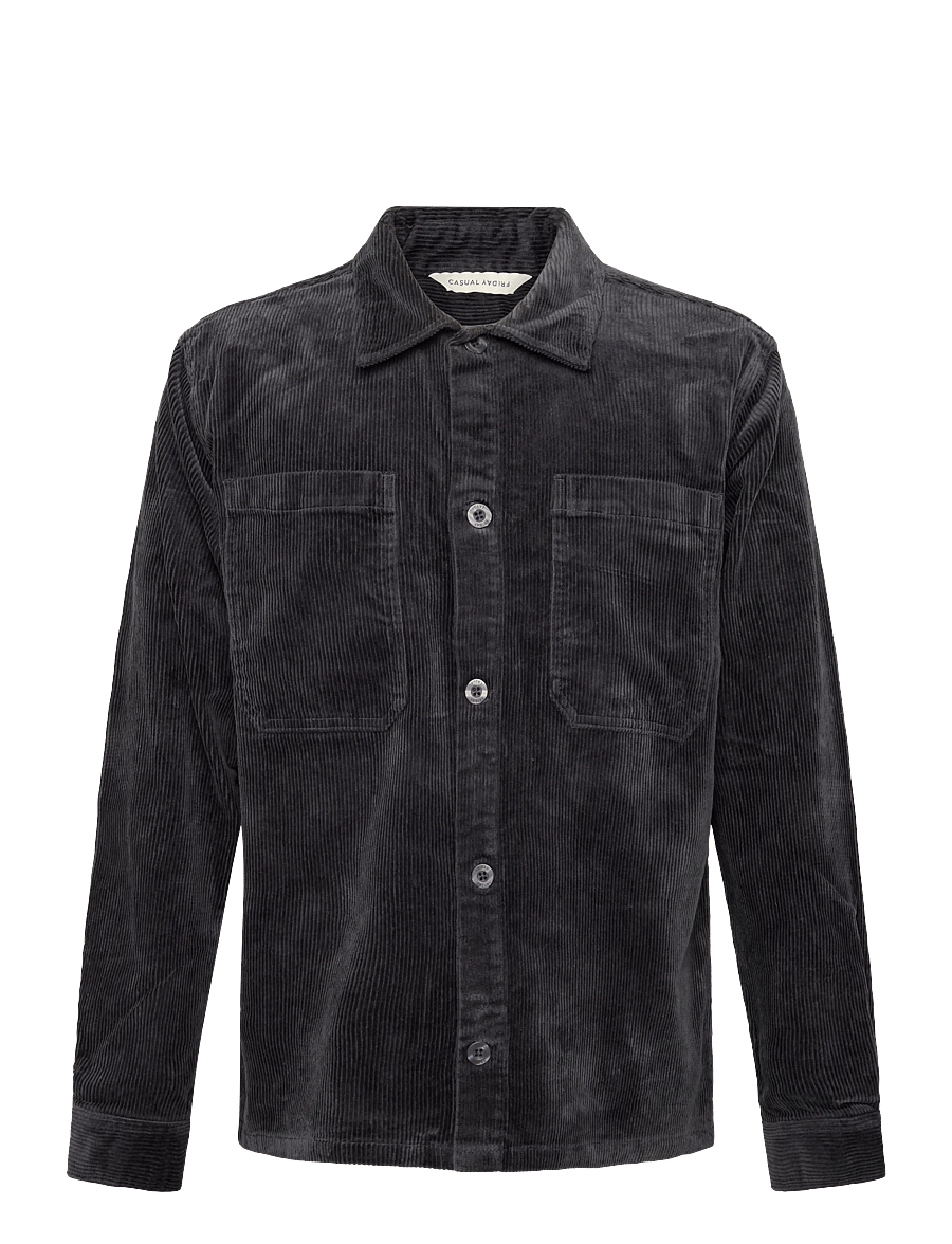 Casual Friday - CFARV 0328 CORDUROY OVERSHIRT - corduroy shirts - dark navy - 0