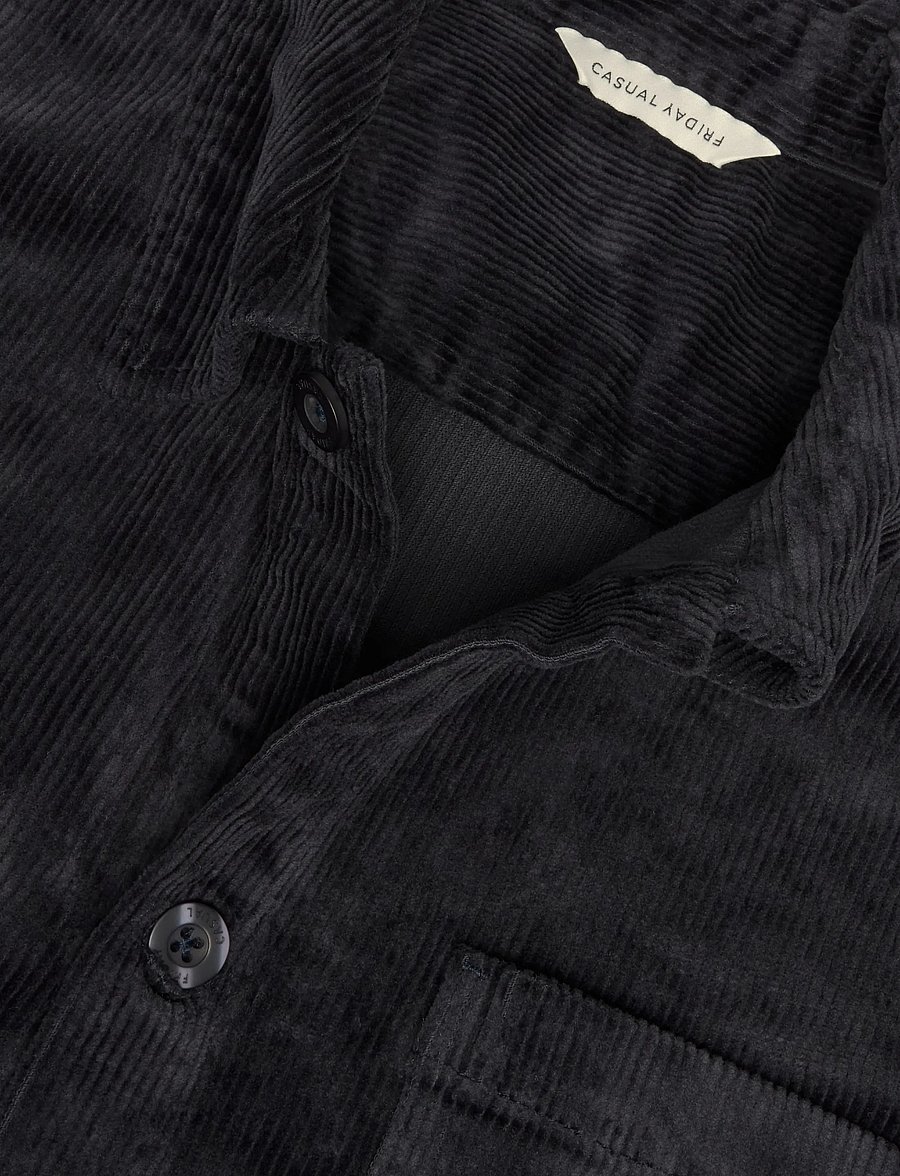 Casual Friday - CFARV 0328 CORDUROY OVERSHIRT - corduroy shirts - dark navy - 2
