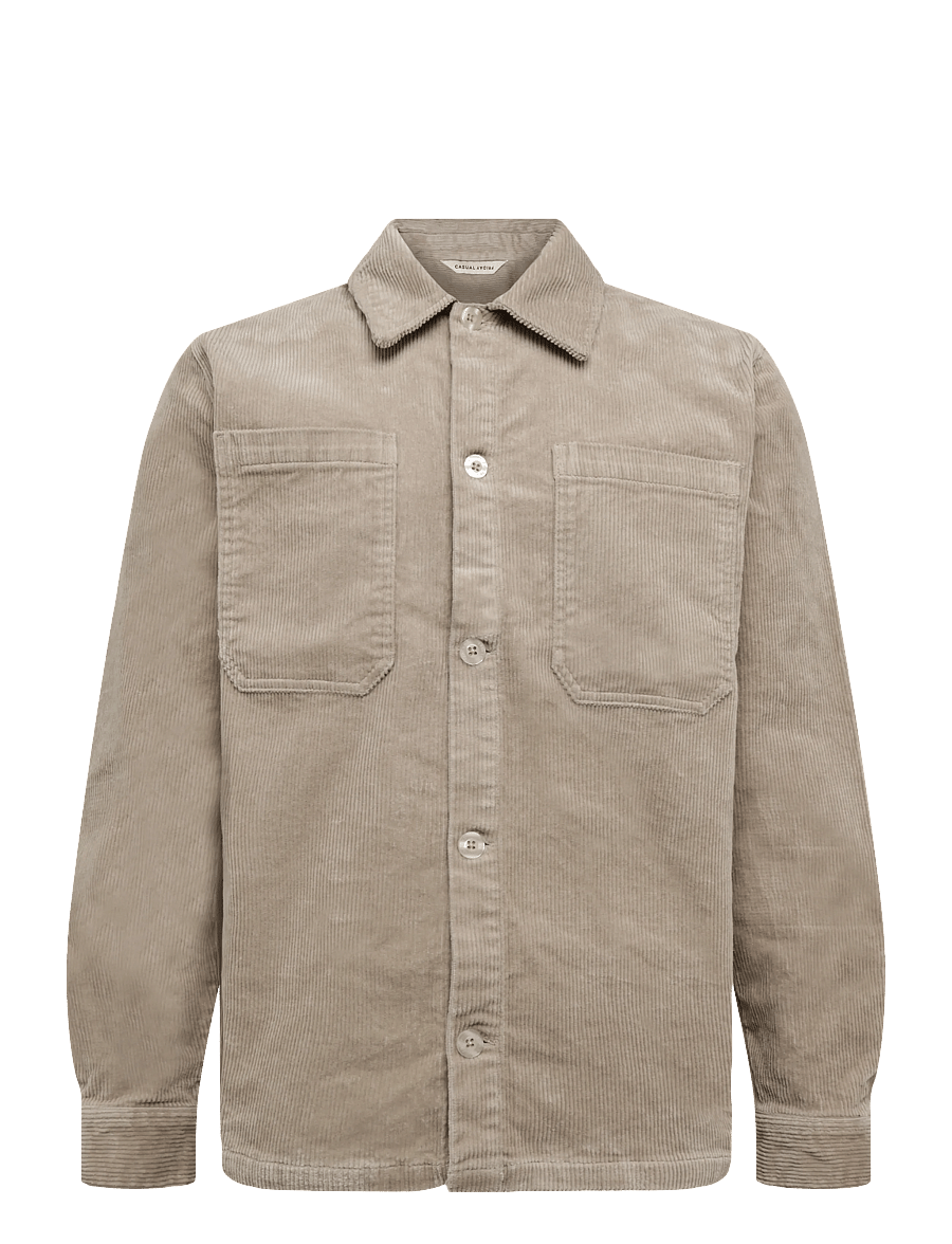 Casual Friday - CFARV 0328 CORDUROY OVERSHIRT - velvetsärgid - pure cashmere - 0