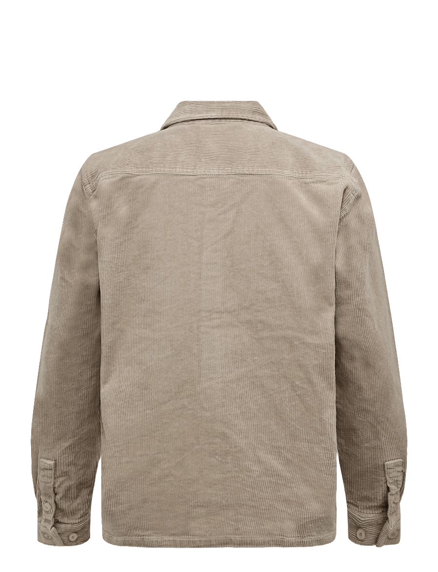 Casual Friday - CFARV 0328 CORDUROY OVERSHIRT - velvetsärgid - pure cashmere - 1