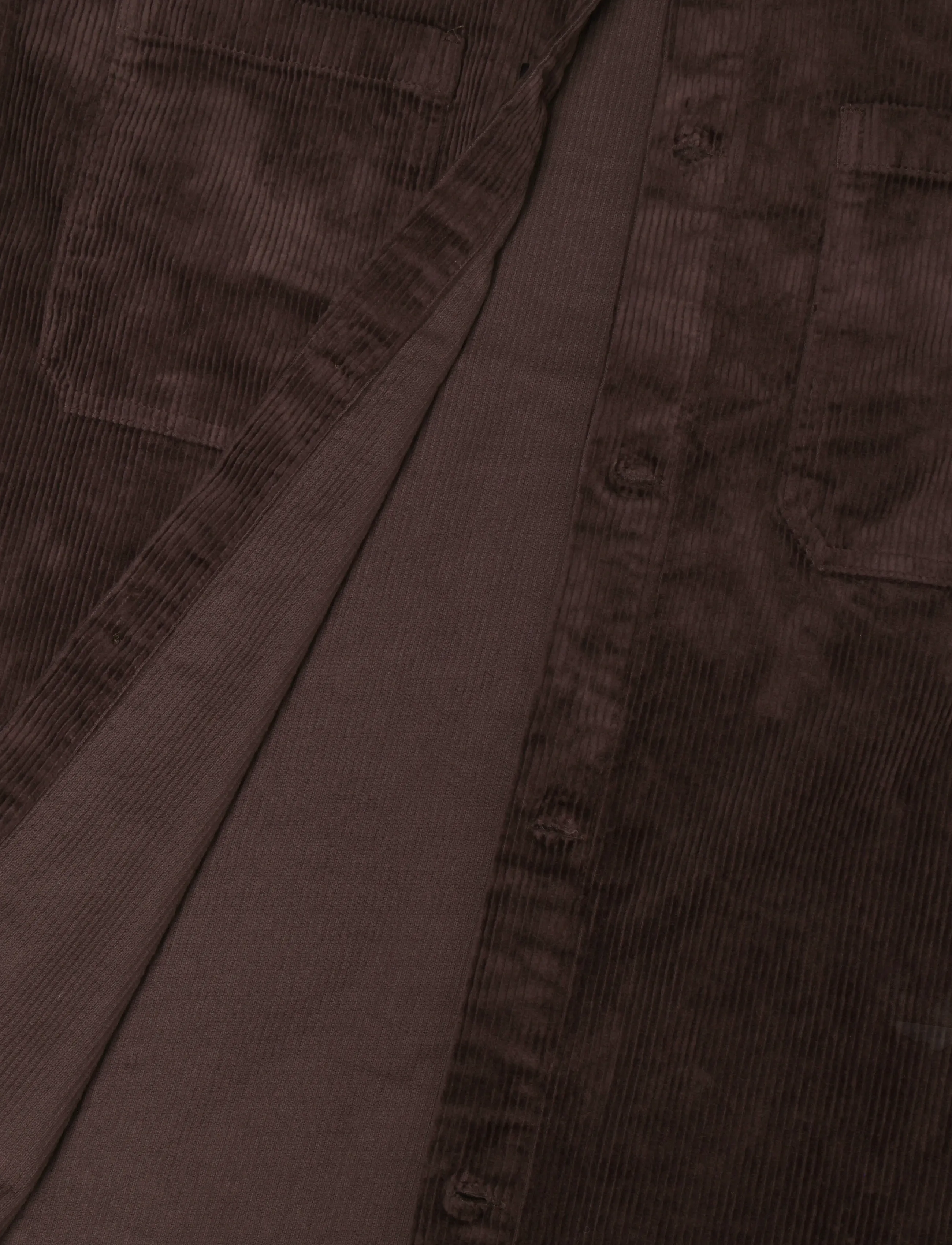 Casual Friday - CFARV 0328 CORDUROY OVERSHIRT - velvetsärgid - seal brown - 3