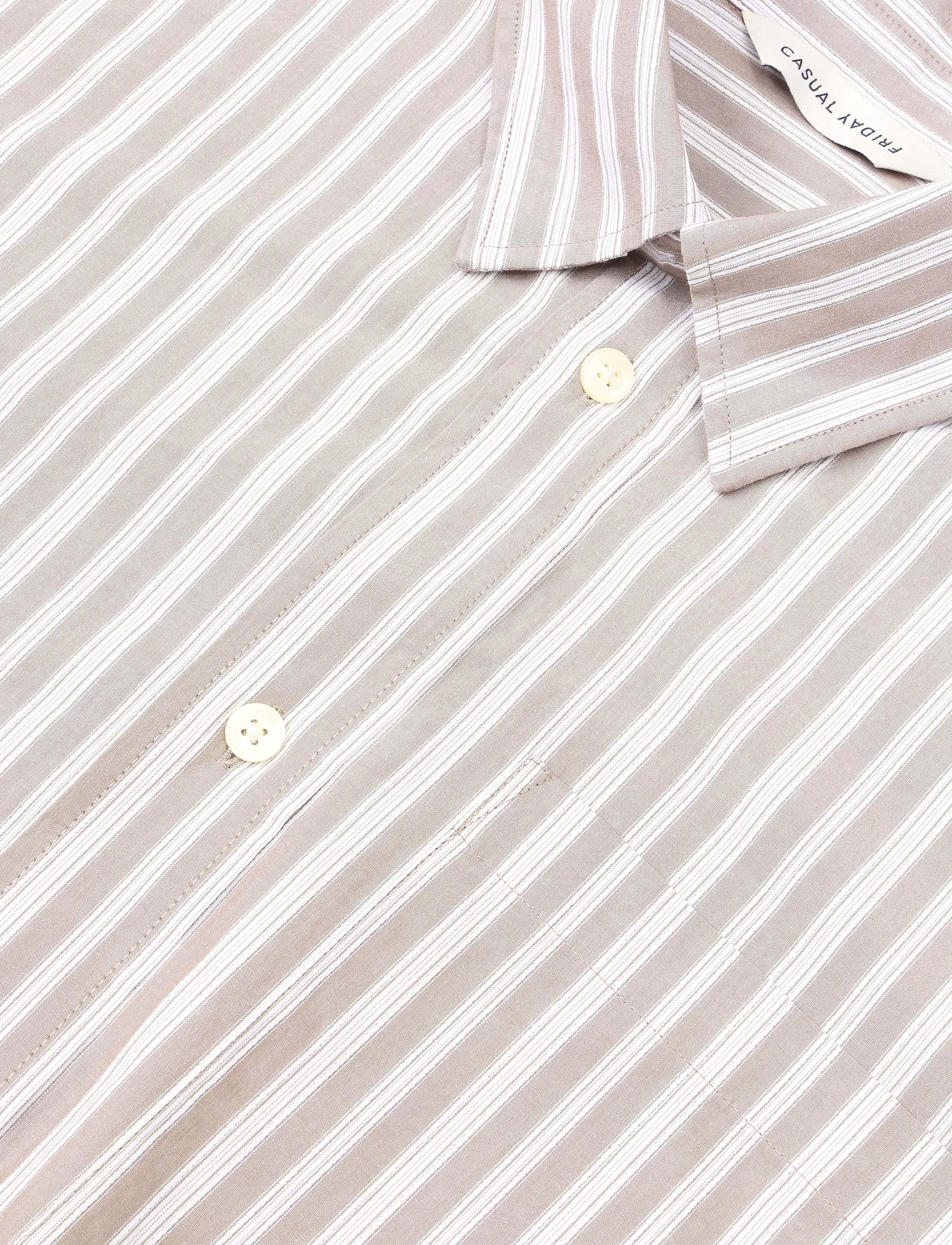 Casual Friday - CFBERRY DOBBY STRIPED SHIRT - fallen rock stripe - 2