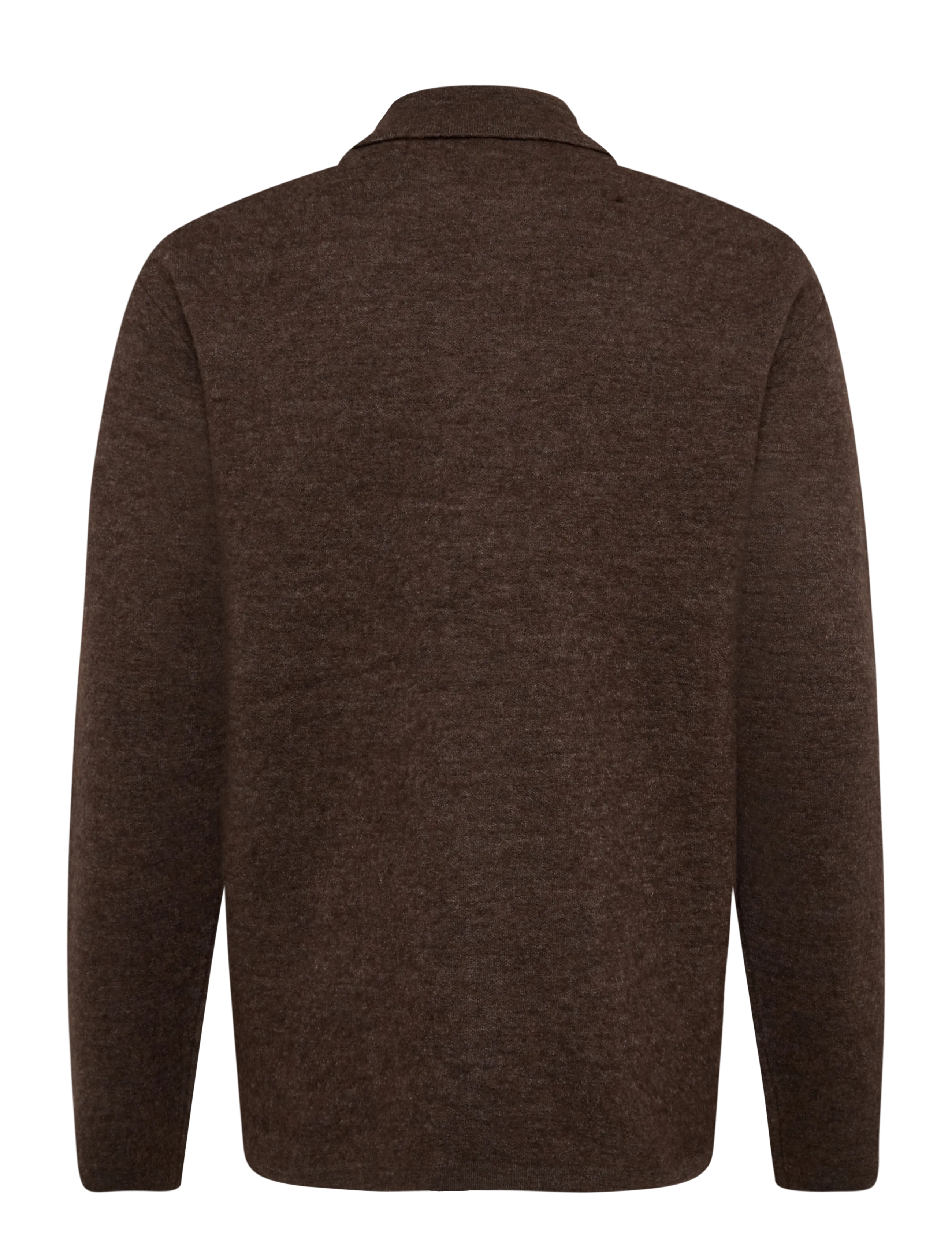 Casual Friday - CFWILLI KNIT CARDIGAN - jackets - seal brown melange - 1
