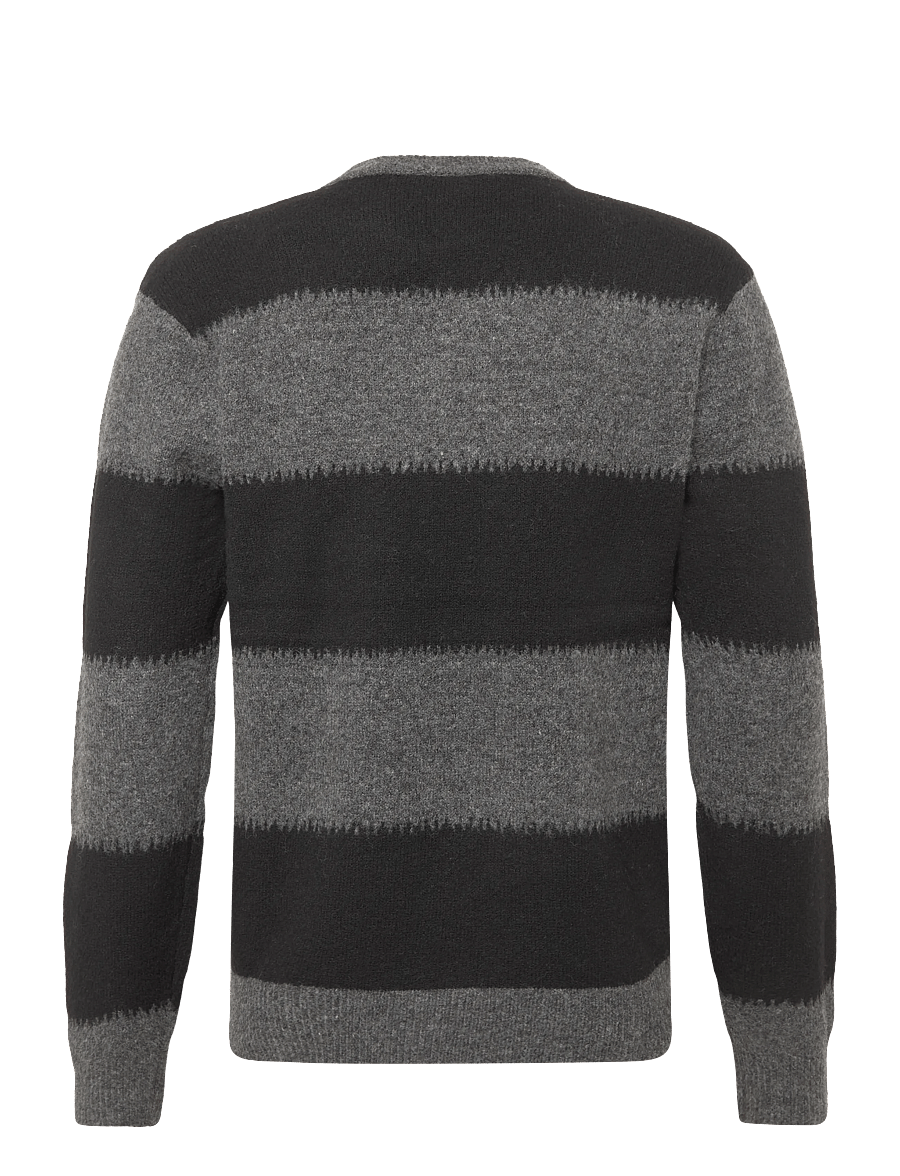 Casual Friday - CFASGAR KNIT - rund hals - charcoal grey melange - 1