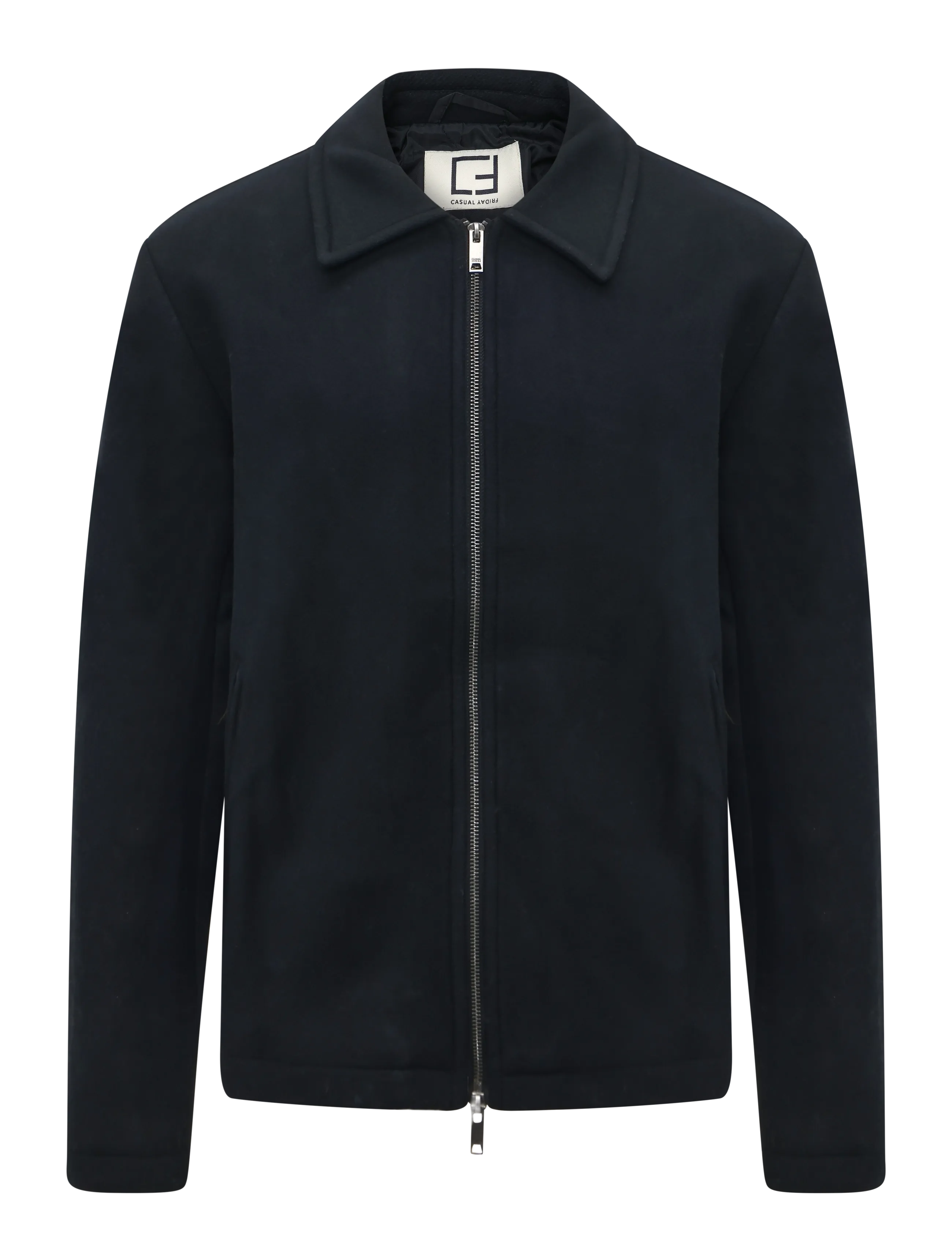 Casual Friday CFMAGS 0365 PADDED JACKET - Jackets - BLACK BEAUTY / black