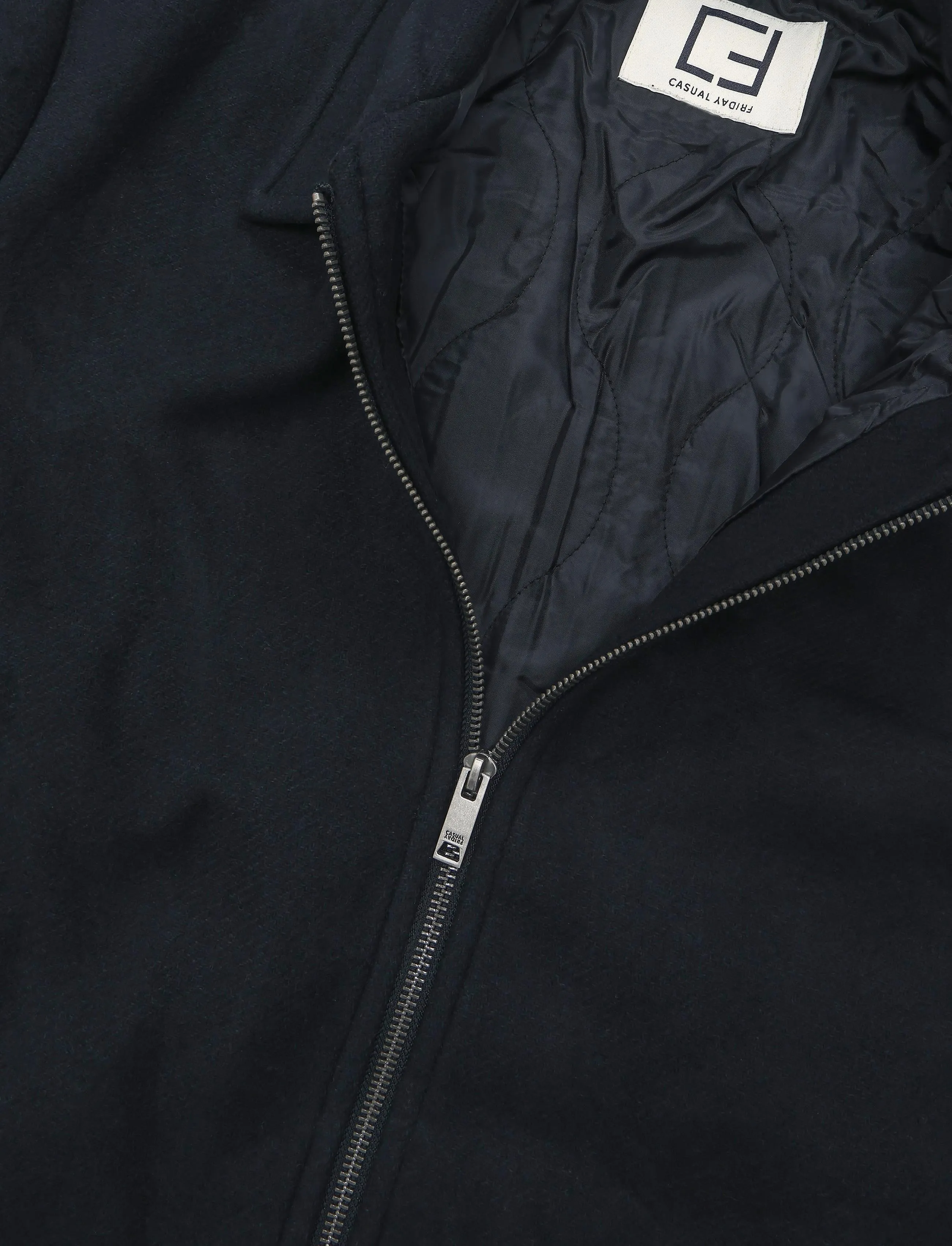 Casual Friday - CFMAGS 0365 PADDED JACKET - down jackets - black beauty - 2