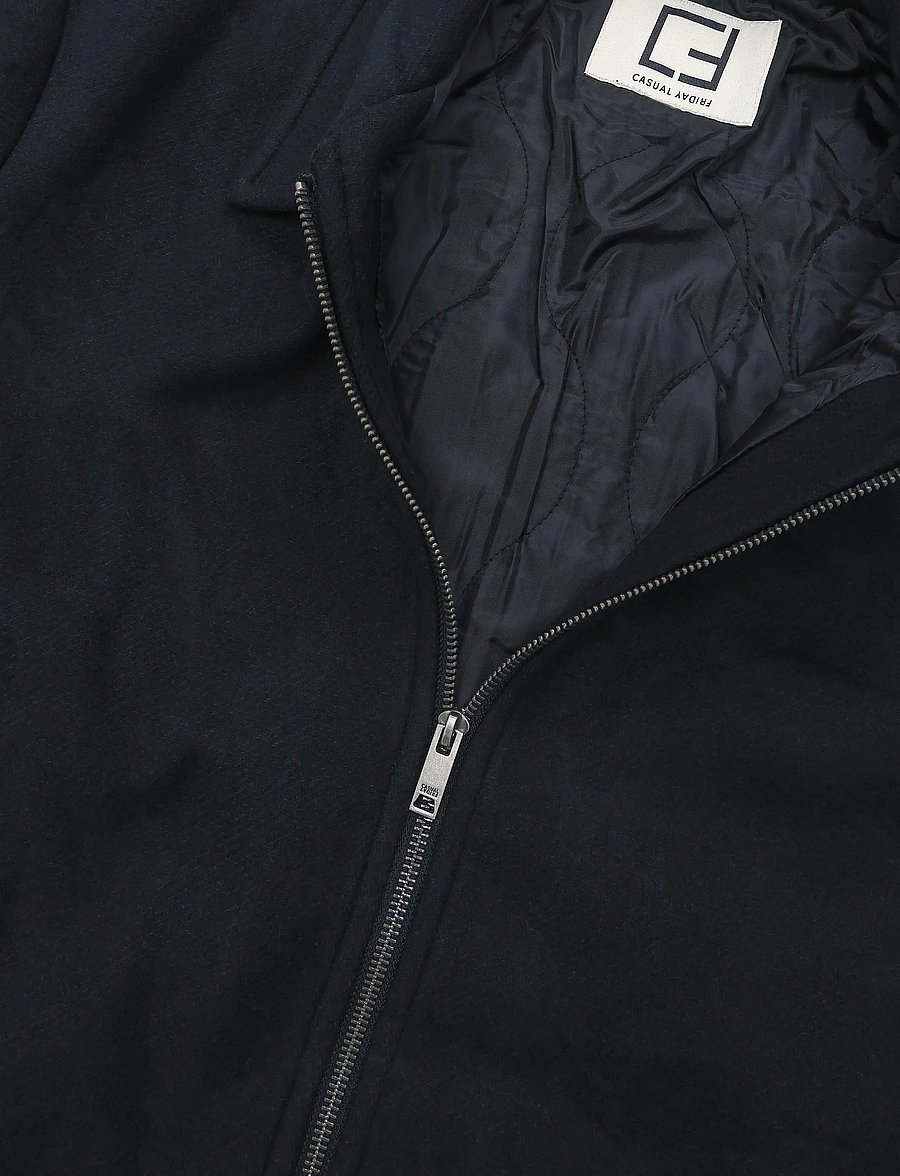 Casual Friday - CFMAGS 0365 PADDED JACKET - down jackets - black beauty - 2