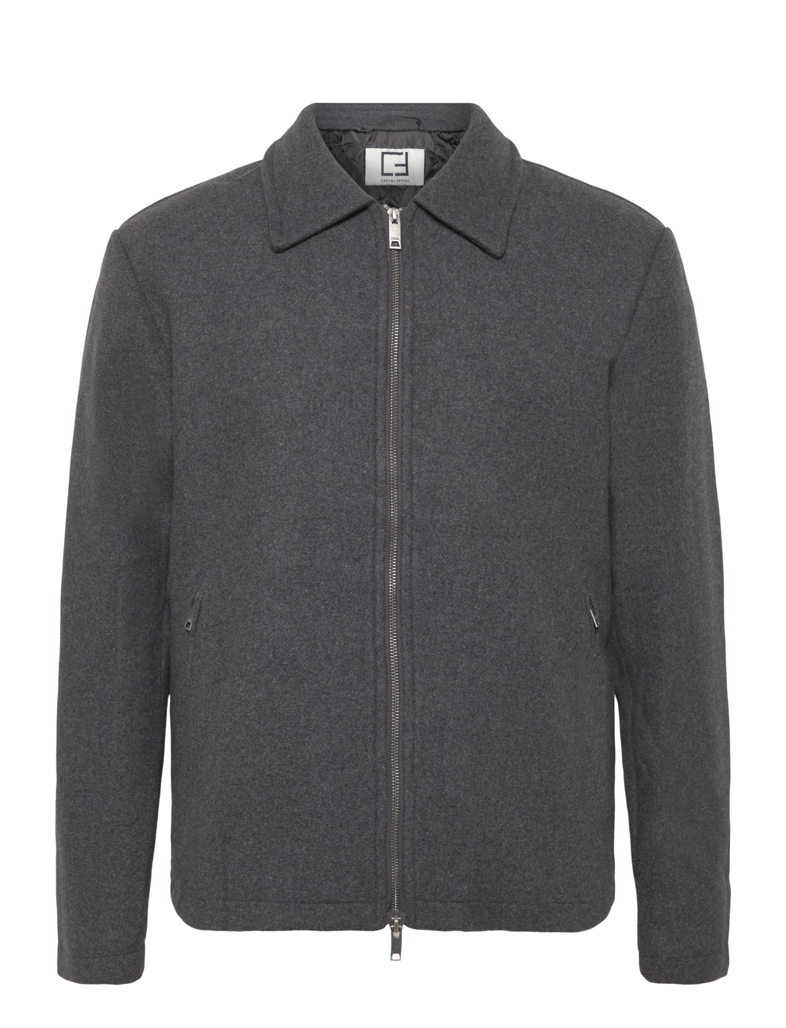 Casual Friday CFMAGS 0365 PADDED JACKET - Jackets - CHARCOAL GRAY MELANGE / grey