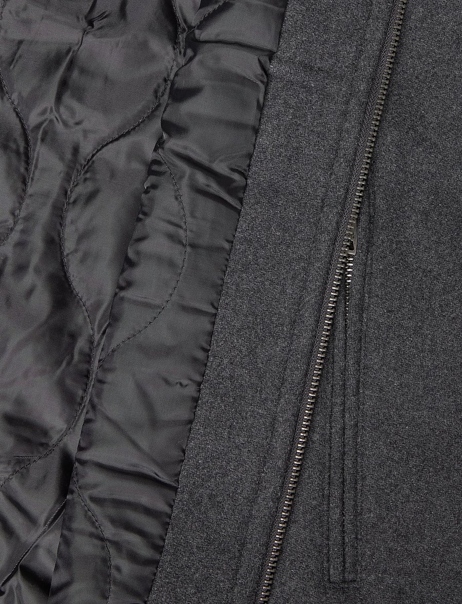 Casual Friday - CFMAGS 0365 PADDED JACKET - down jackets - charcoal gray melange - 4