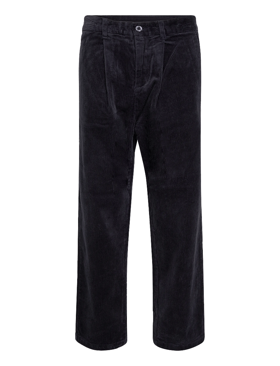 Casual Friday - CFAMUNDSEN 0328 CORDUROY PANTS - casual bukser - dark navy - 0